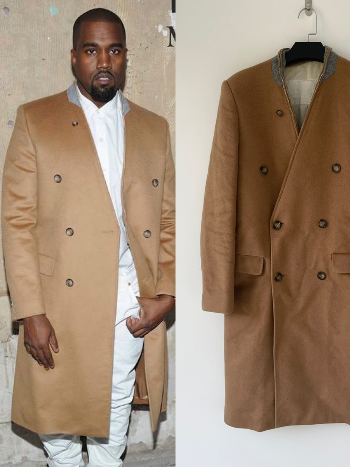 Maison Margiela x H&M Reversible Collarless Coat