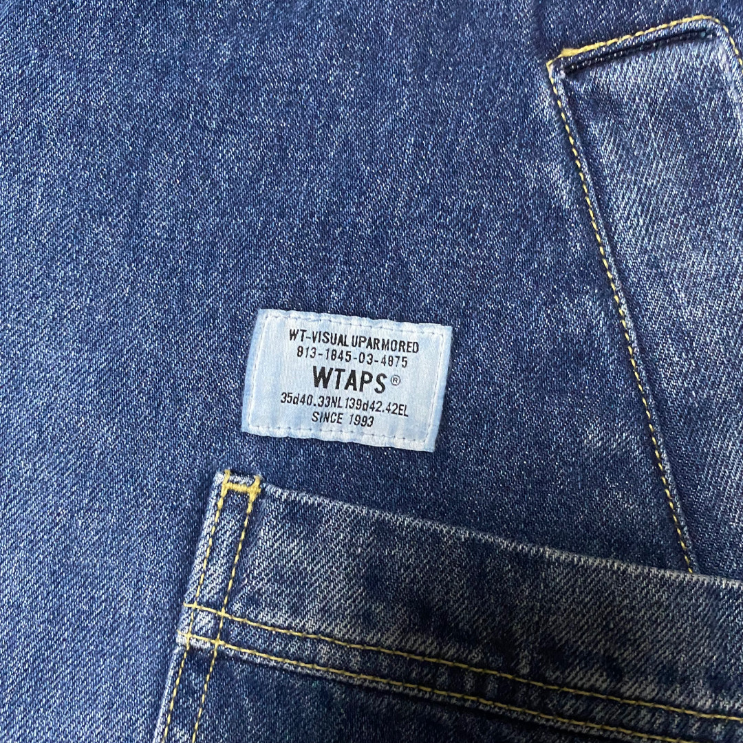 WTAPS 18SS Daddy Denim Jacket — back