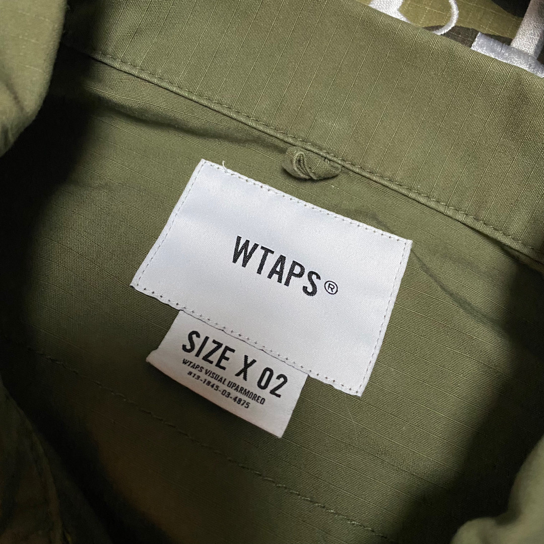 WTAPS 17AW MODULAR Multi-pocket Jacket — back