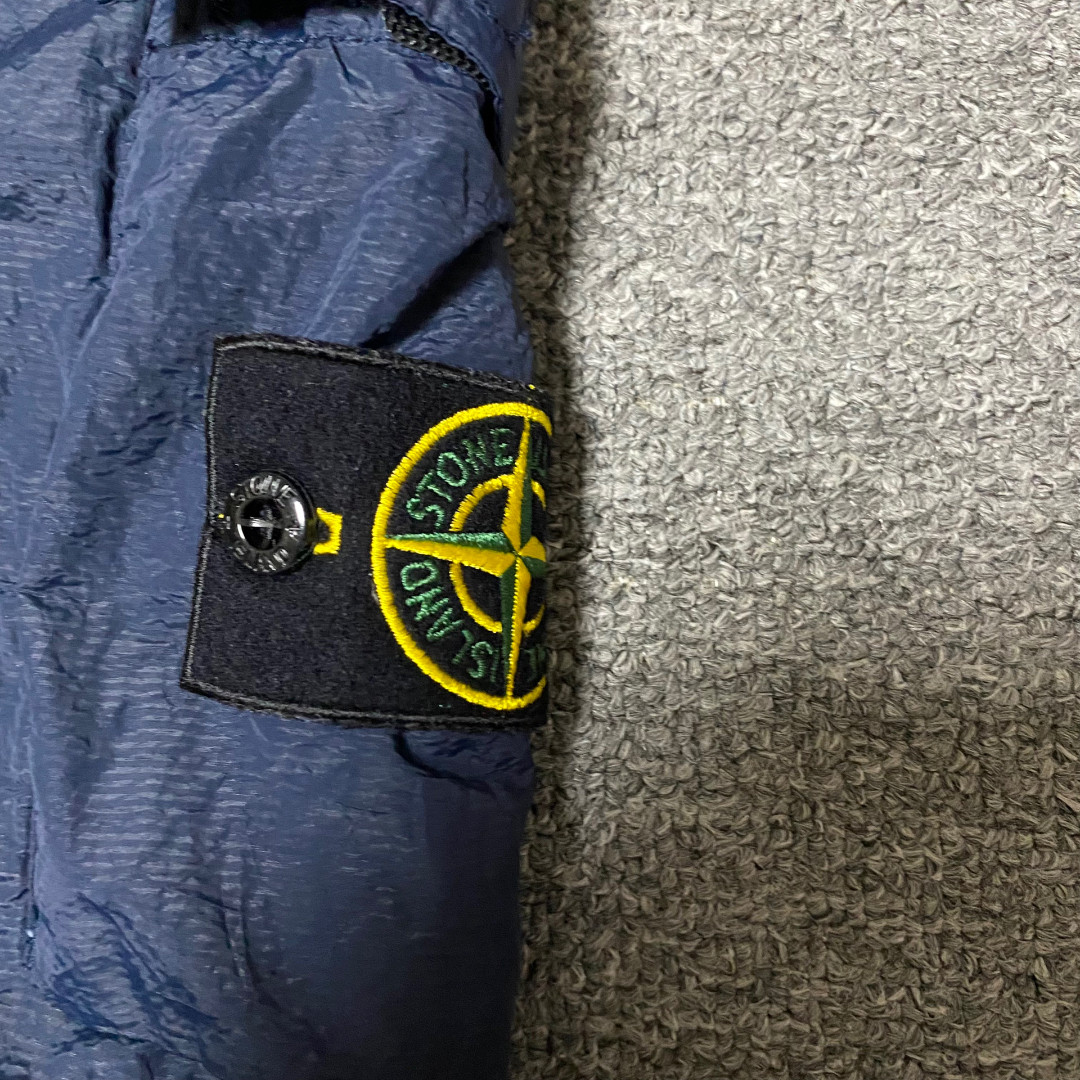 Stone Island Navy Technical Jogger Pants — back