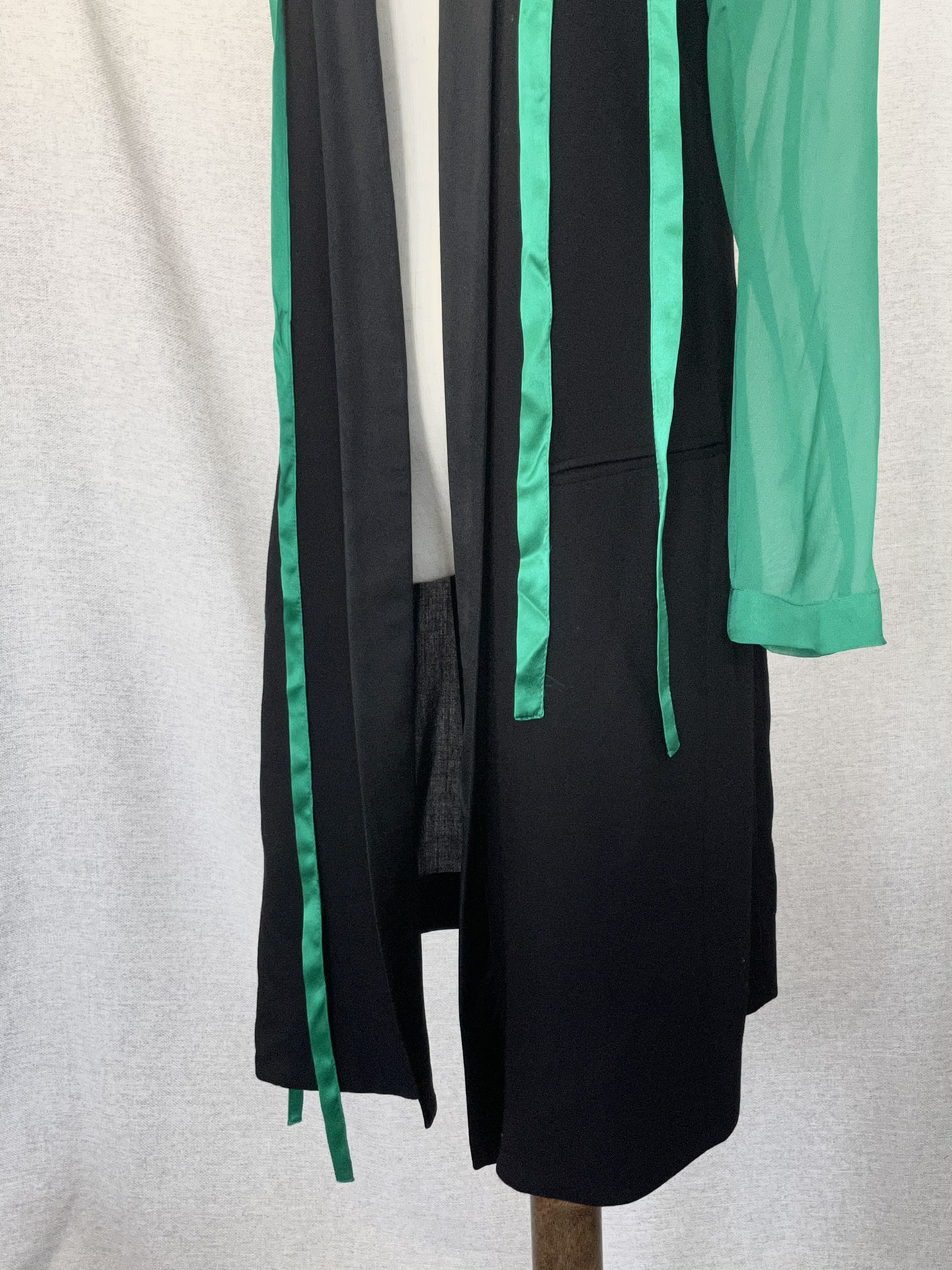 Ann Demeulemeester 16SS Emerald Coat — label