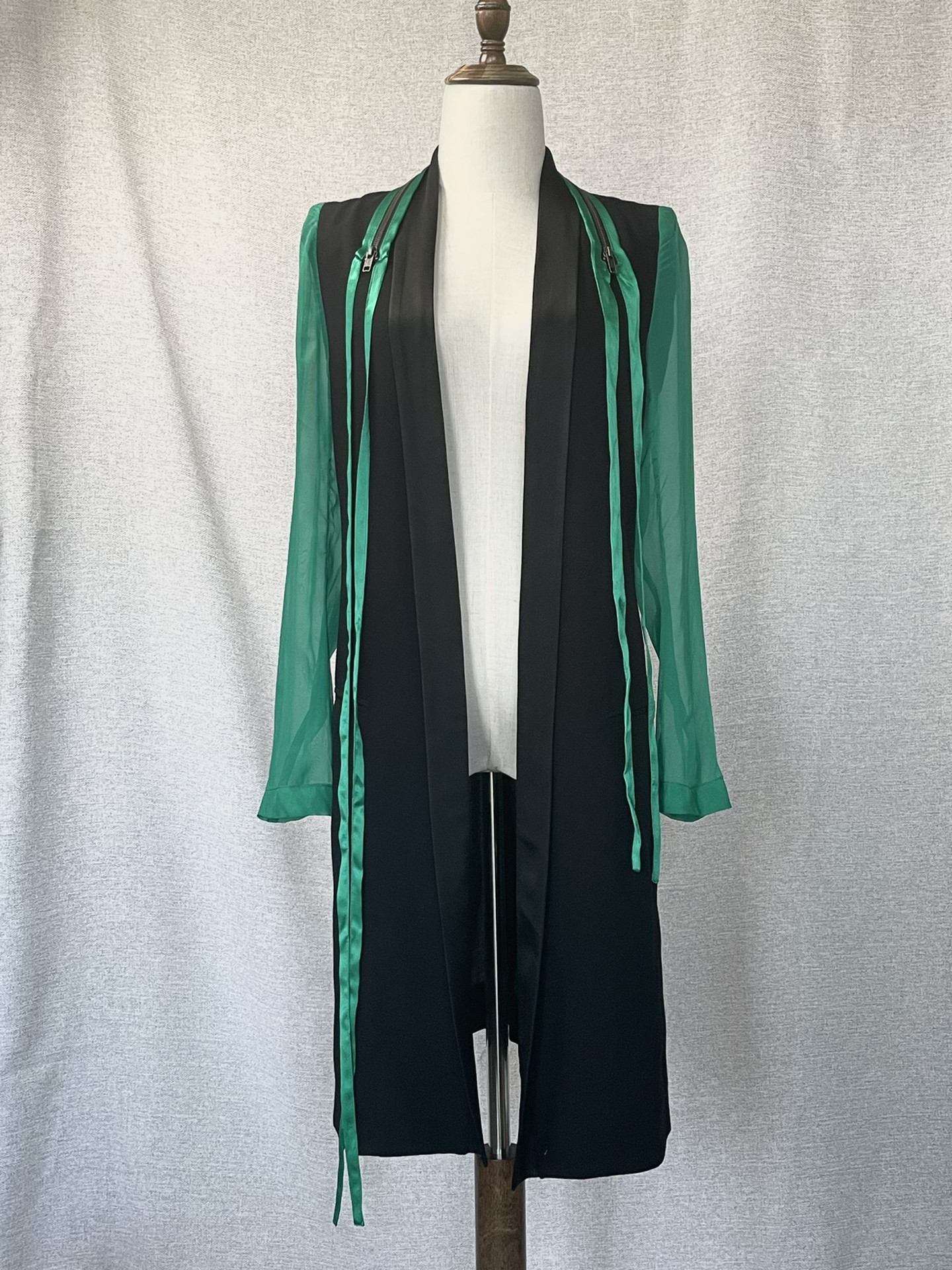 Ann Demeulemeester 16SS Emerald Coat — front