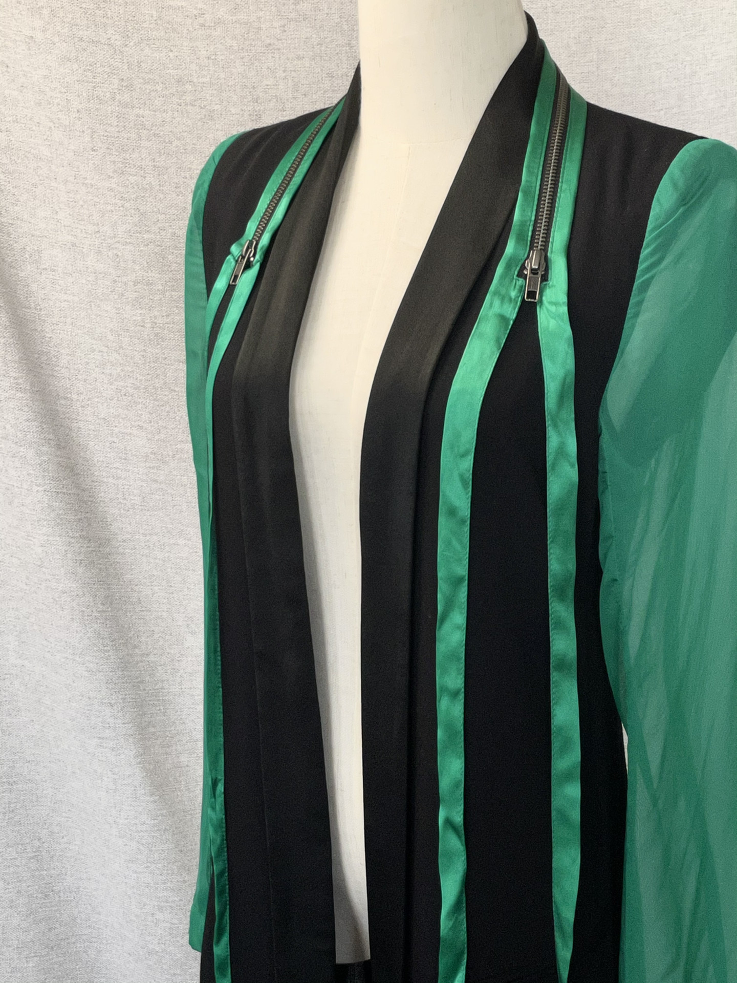 Ann Demeulemeester 16SS Emerald Coat — back