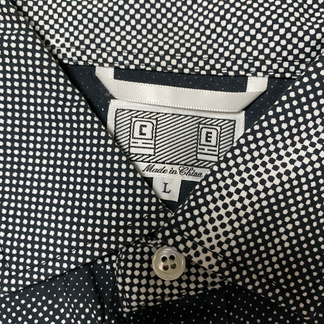 CAVEMPT Pixel Building Long Sleeve Shirt — back
