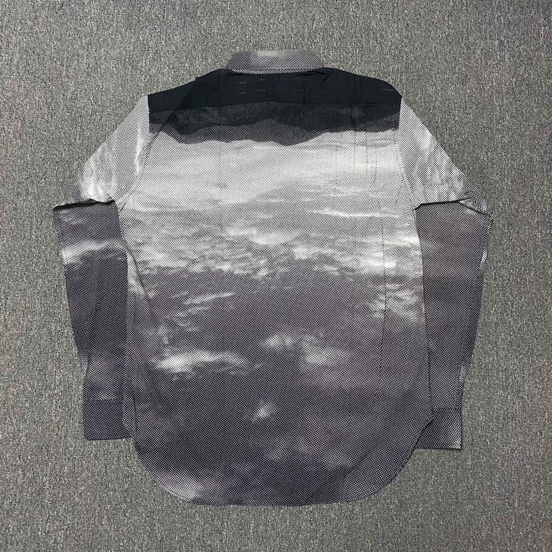 CAVEMPT Pixel Building Long Sleeve Shirt — front