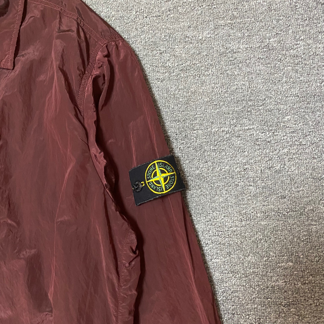 Stone Island 17FW Metal Nylon Jacket — label