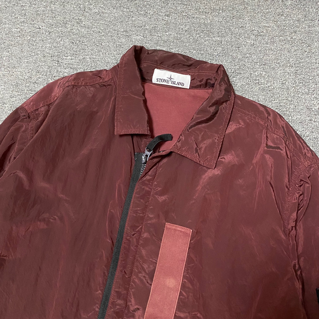 Stone Island 17FW Metal Nylon Jacket — detail
