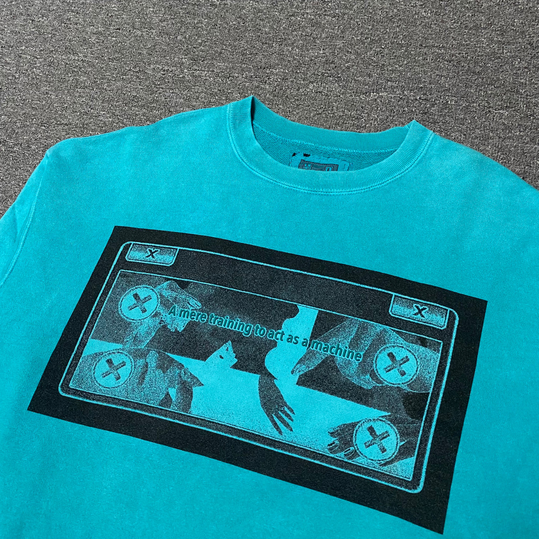 Cav Empt Ghost Hand Crewneck Sweatshirt — detail