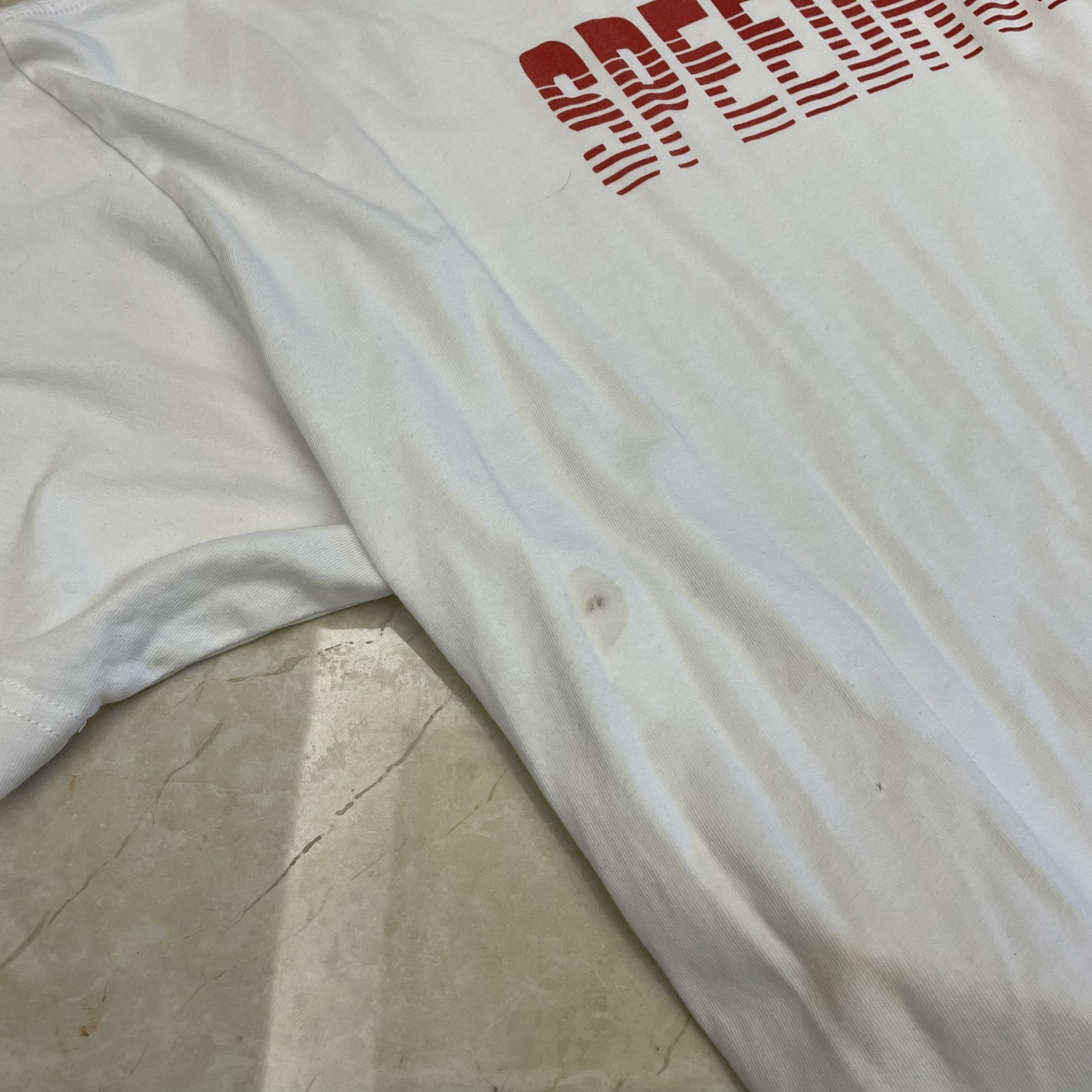 Balenciaga Double-Layer Short Sleeve Tee — back