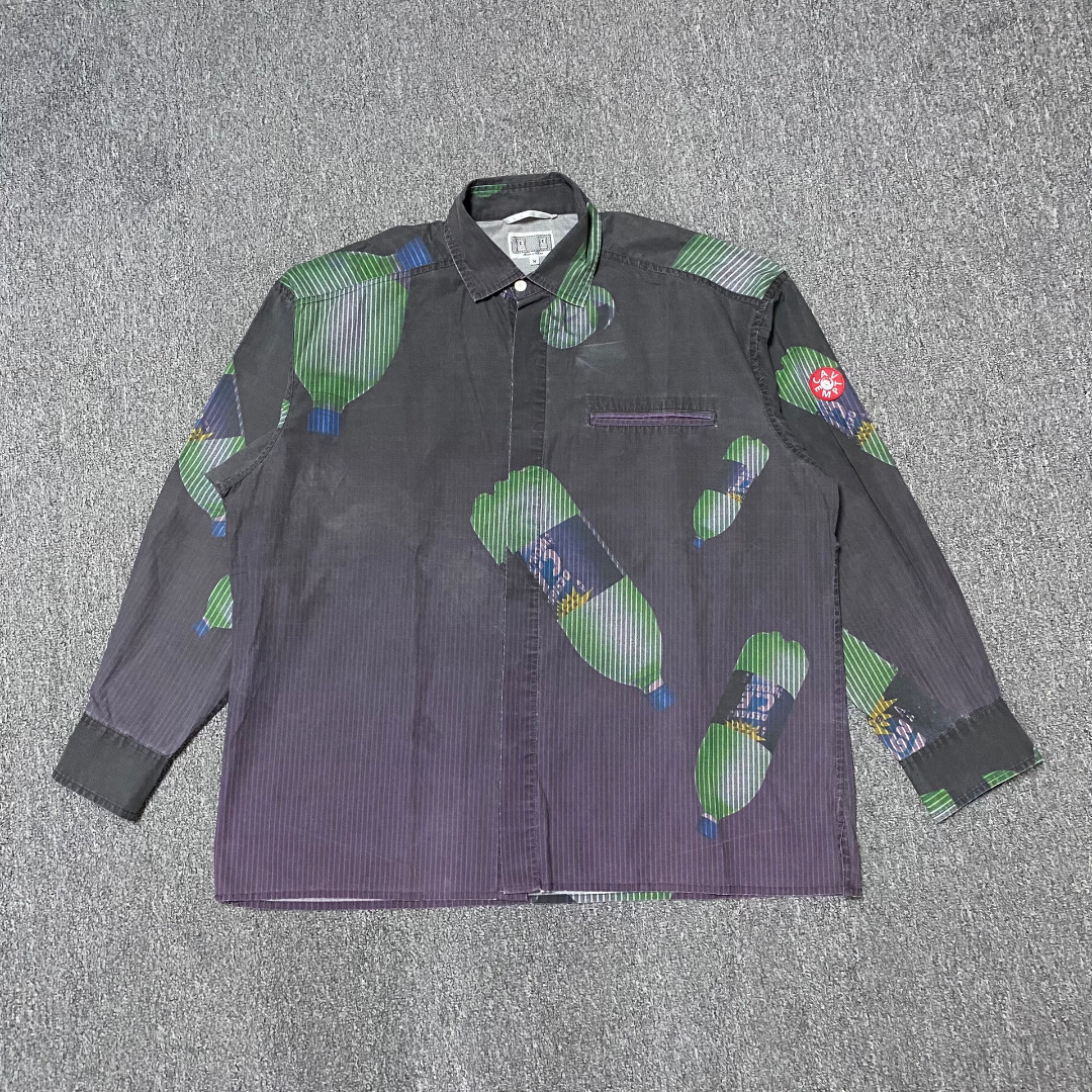 CAVEMPT Soda Print Long Sleeve Shirt