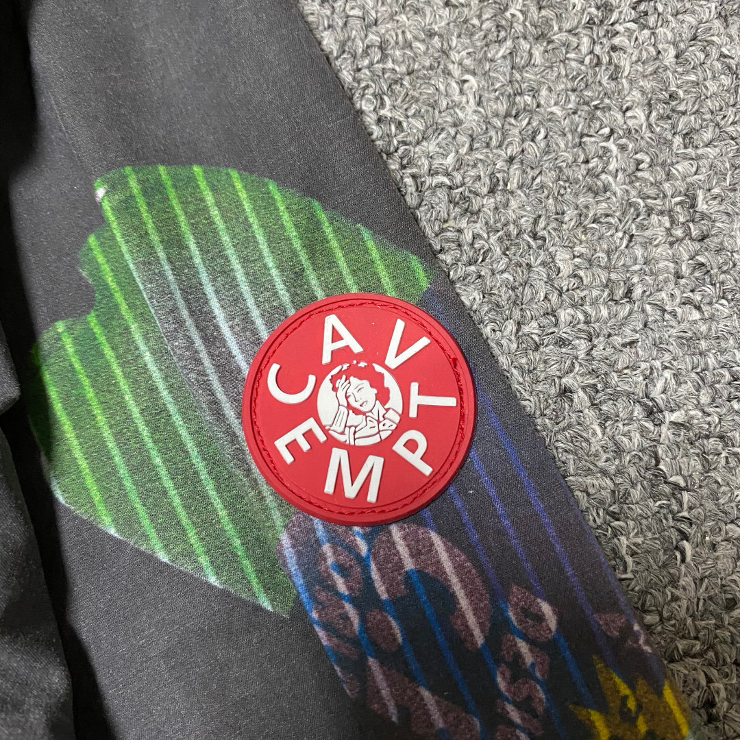 CAVEMPT Soda Print Long Sleeve Shirt — back