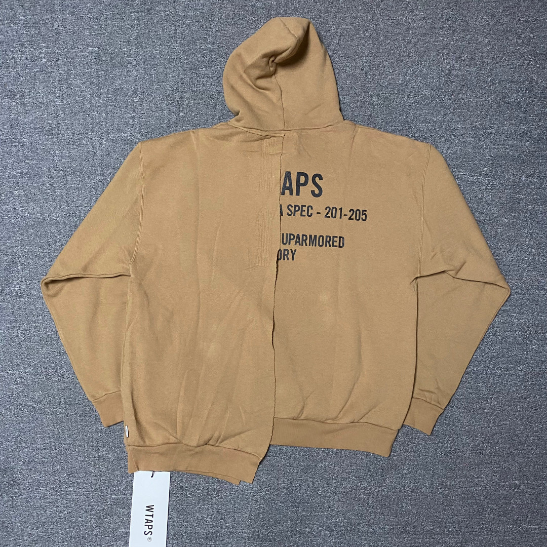 WTAPS 21SS RAGS Hoodie With Tags — detail