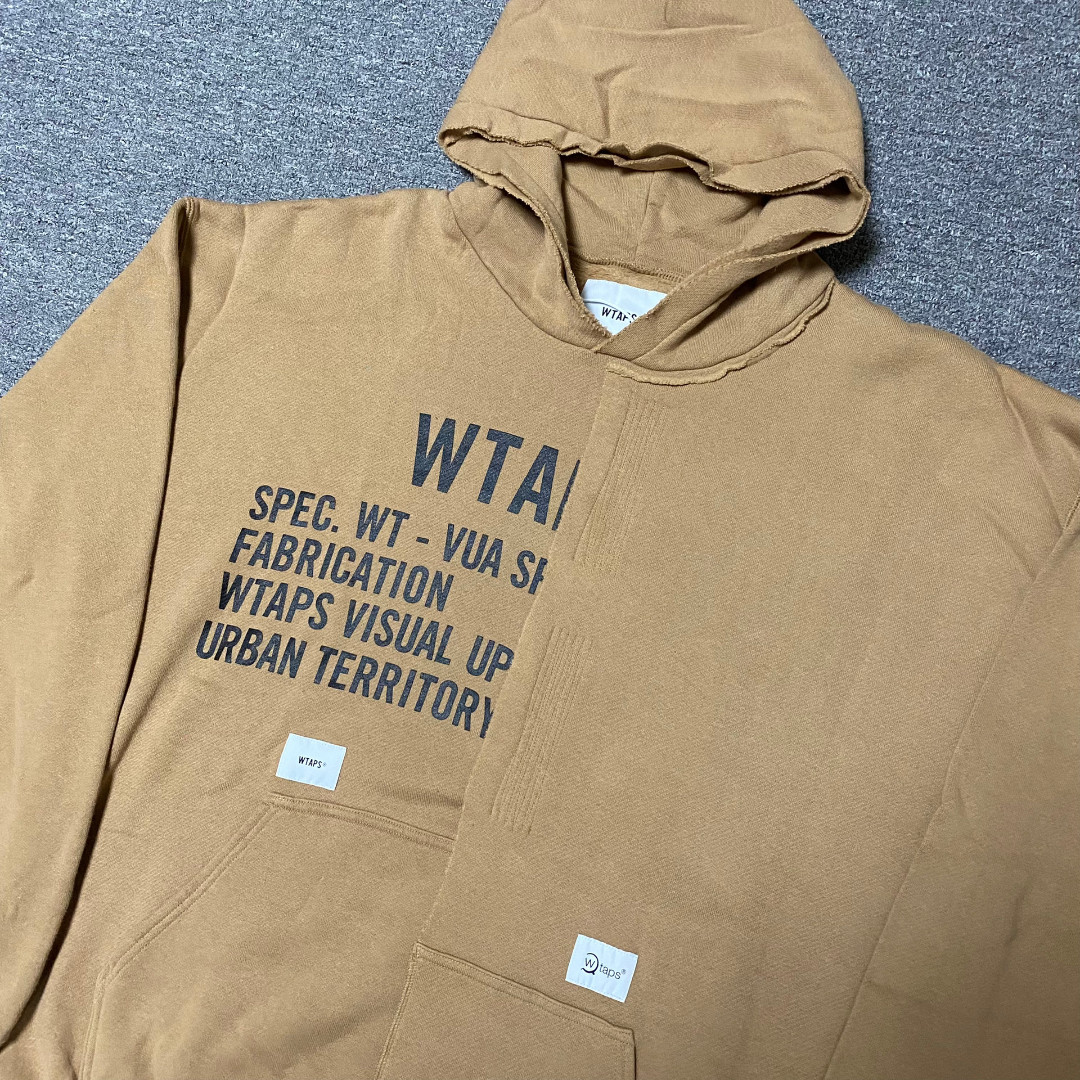 WTAPS 21SS RAGS Hoodie With Tags — back