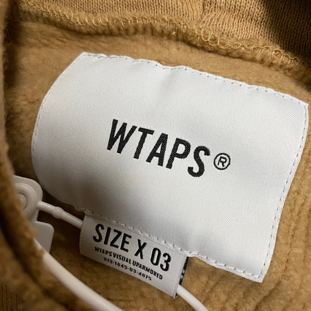WTAPS 21SS RAGS Hoodie With Tags — label