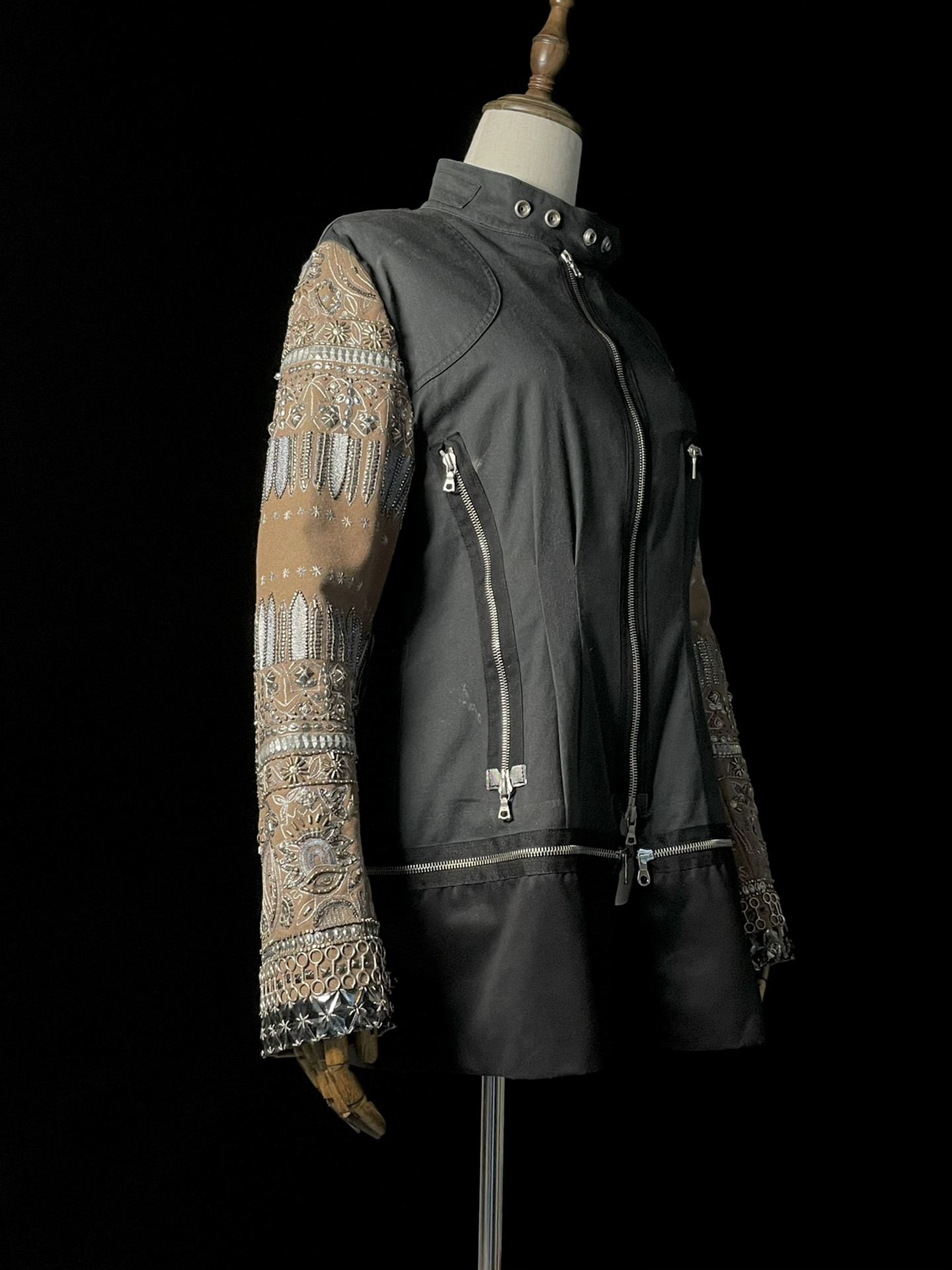 Dries Van Noten F/W10 Metal Embroidered Jacket — label