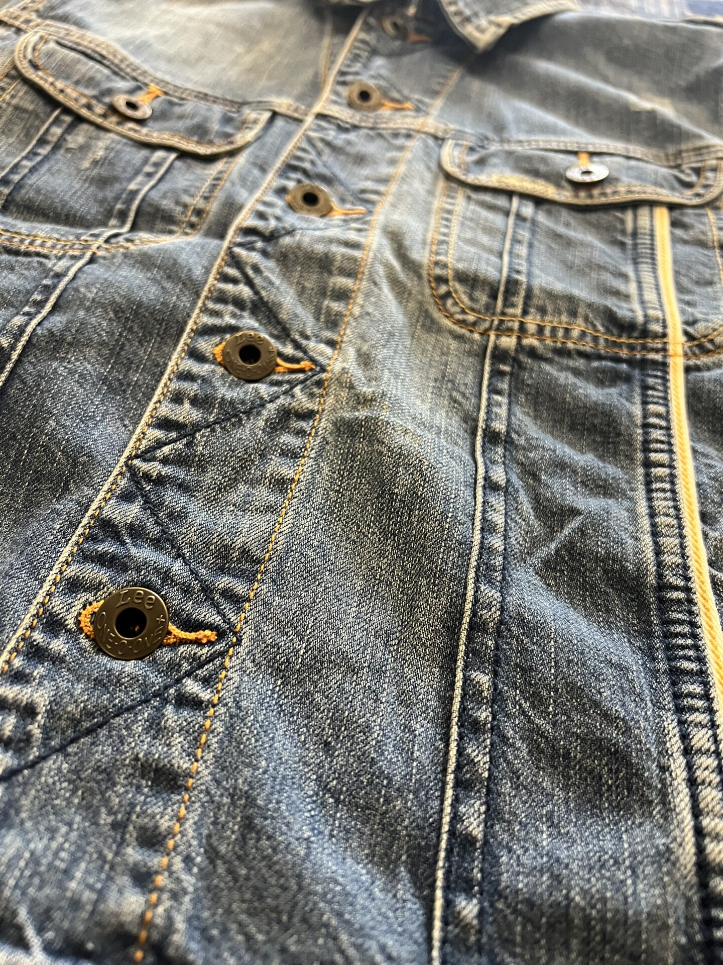 Lee 101 Denim Jacket — detail