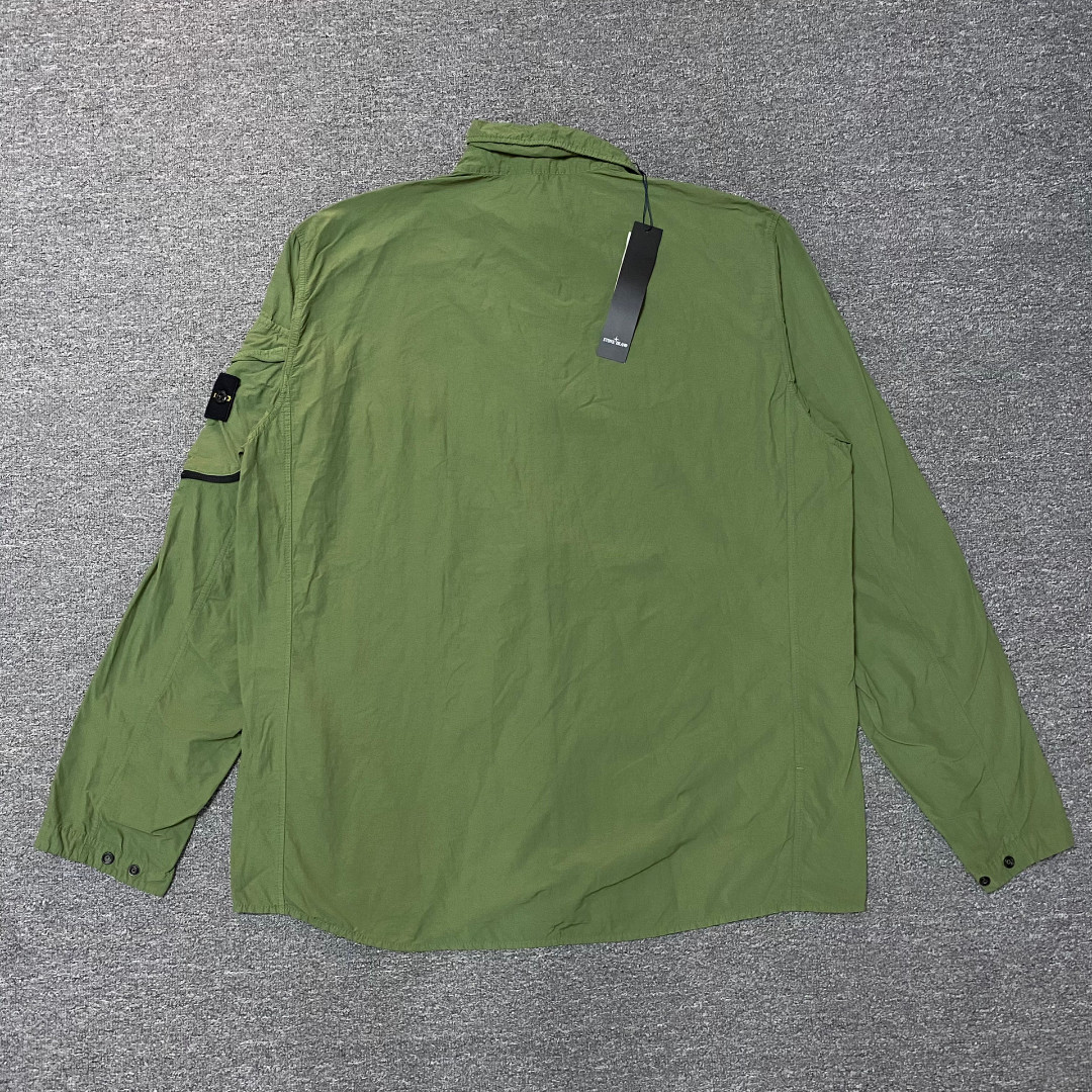 Stone Island 22SS Nylon Zip Jacket — detail
