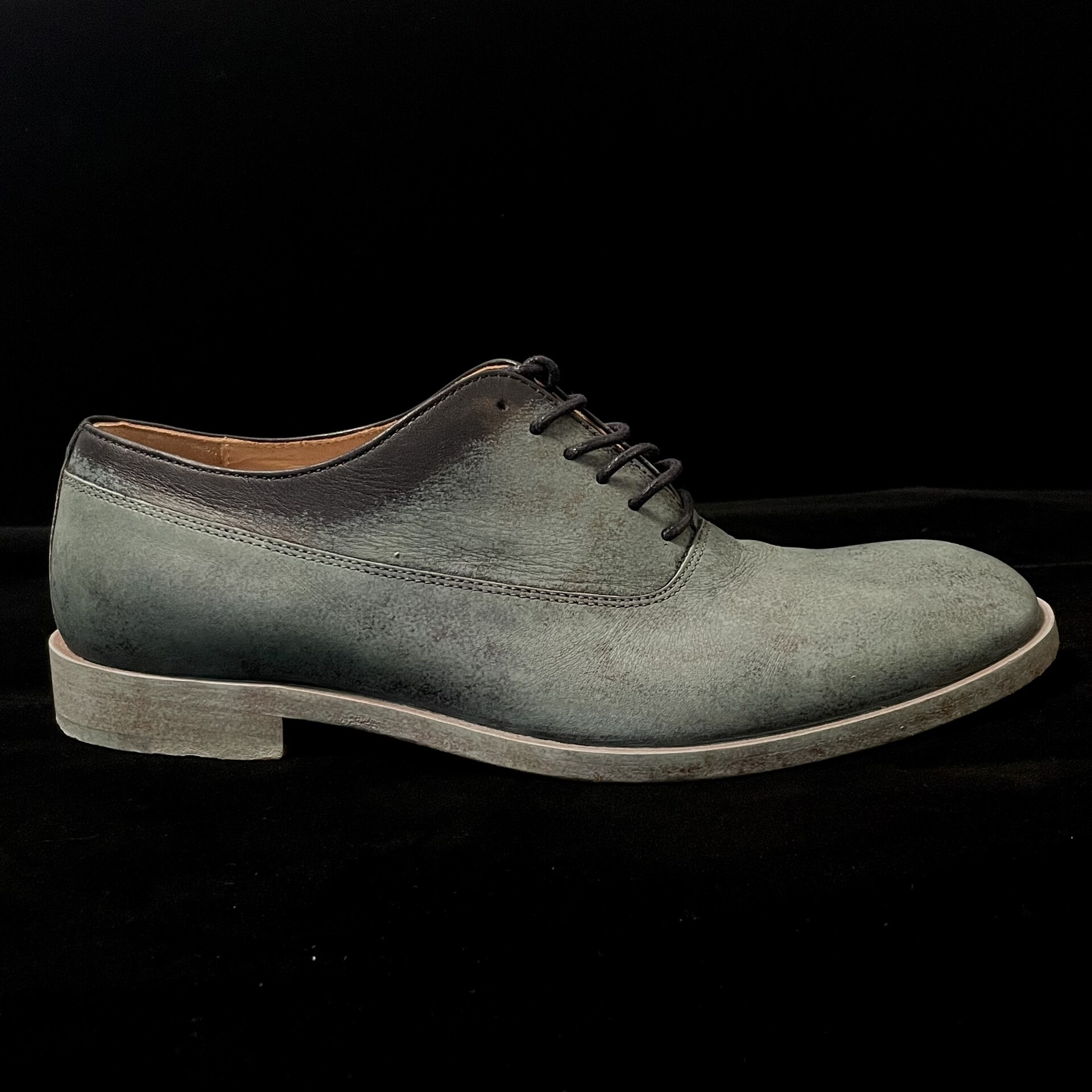 Maison Martin Margiela Green Patina Derby — detail