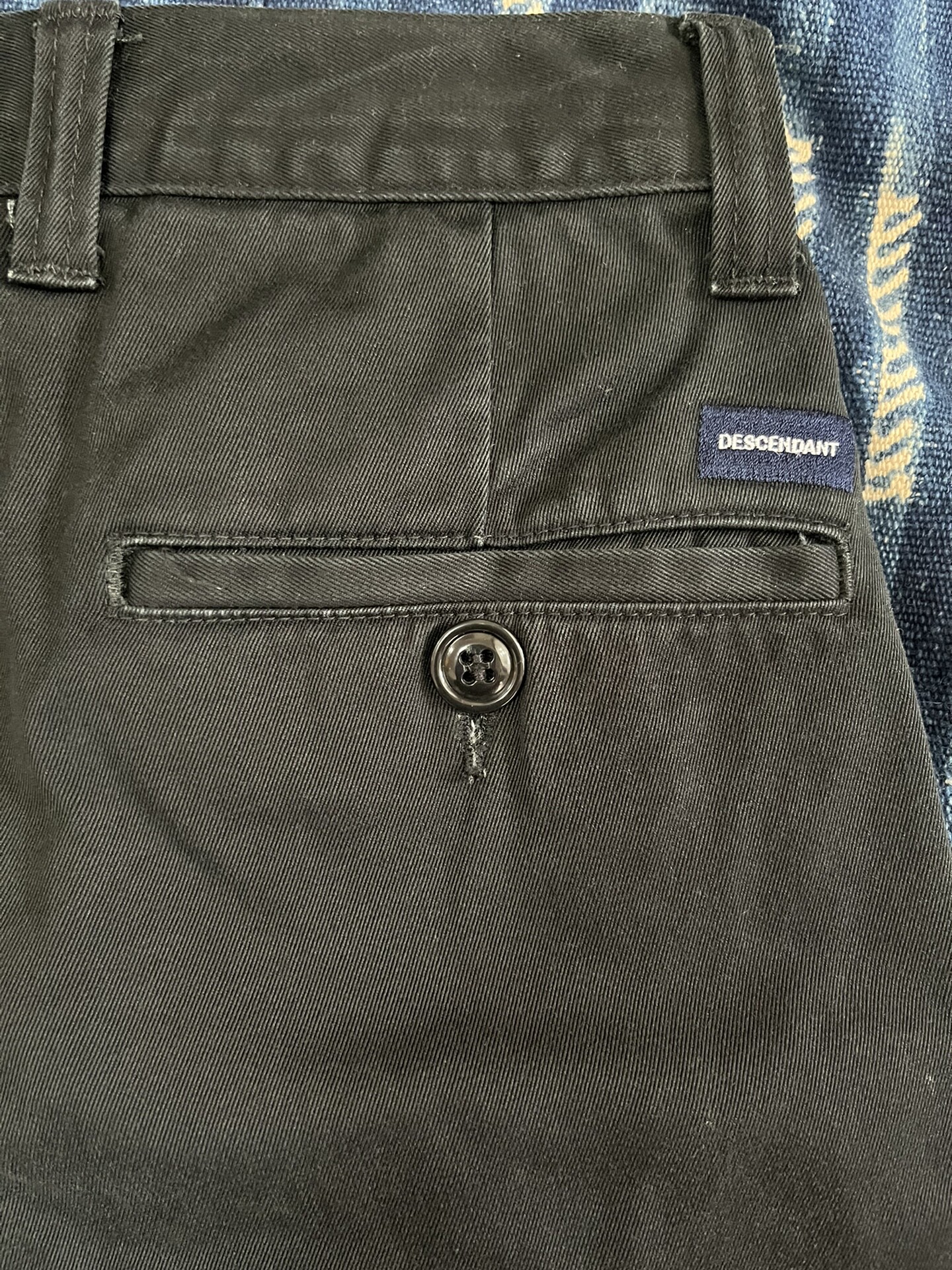 Descendant DC-3 Twill Trousers — detail