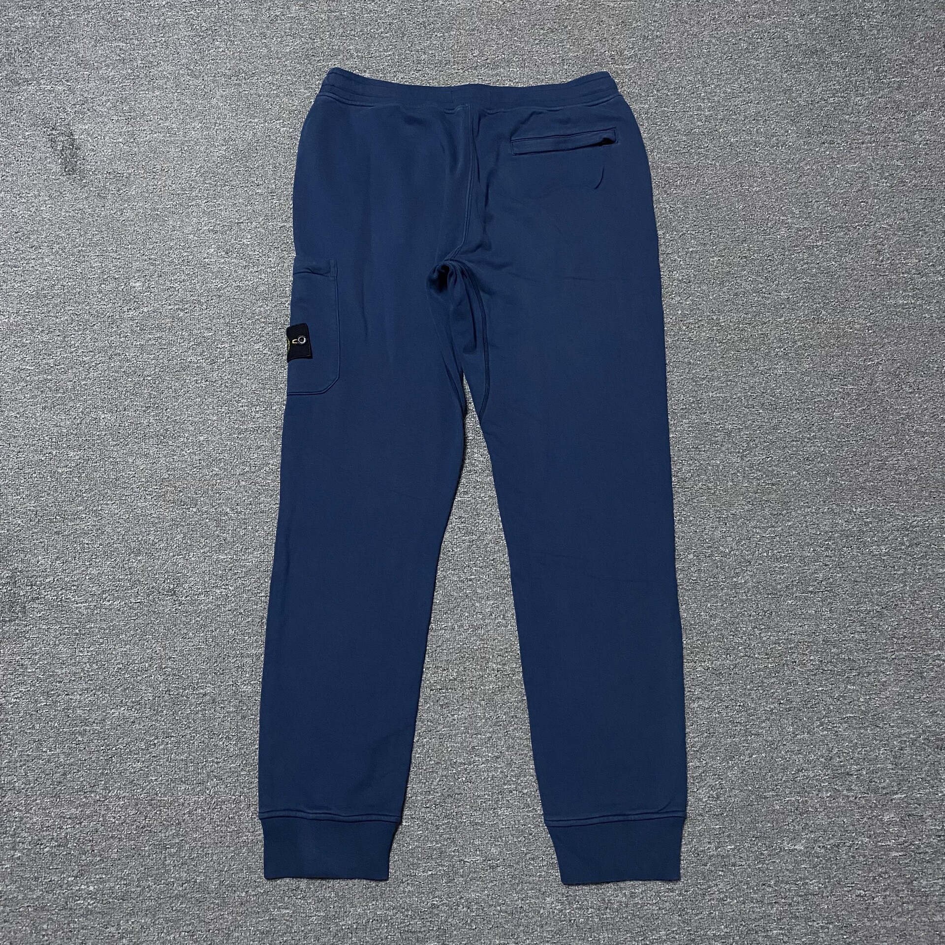 Stone Island Navy Sweatpants — front