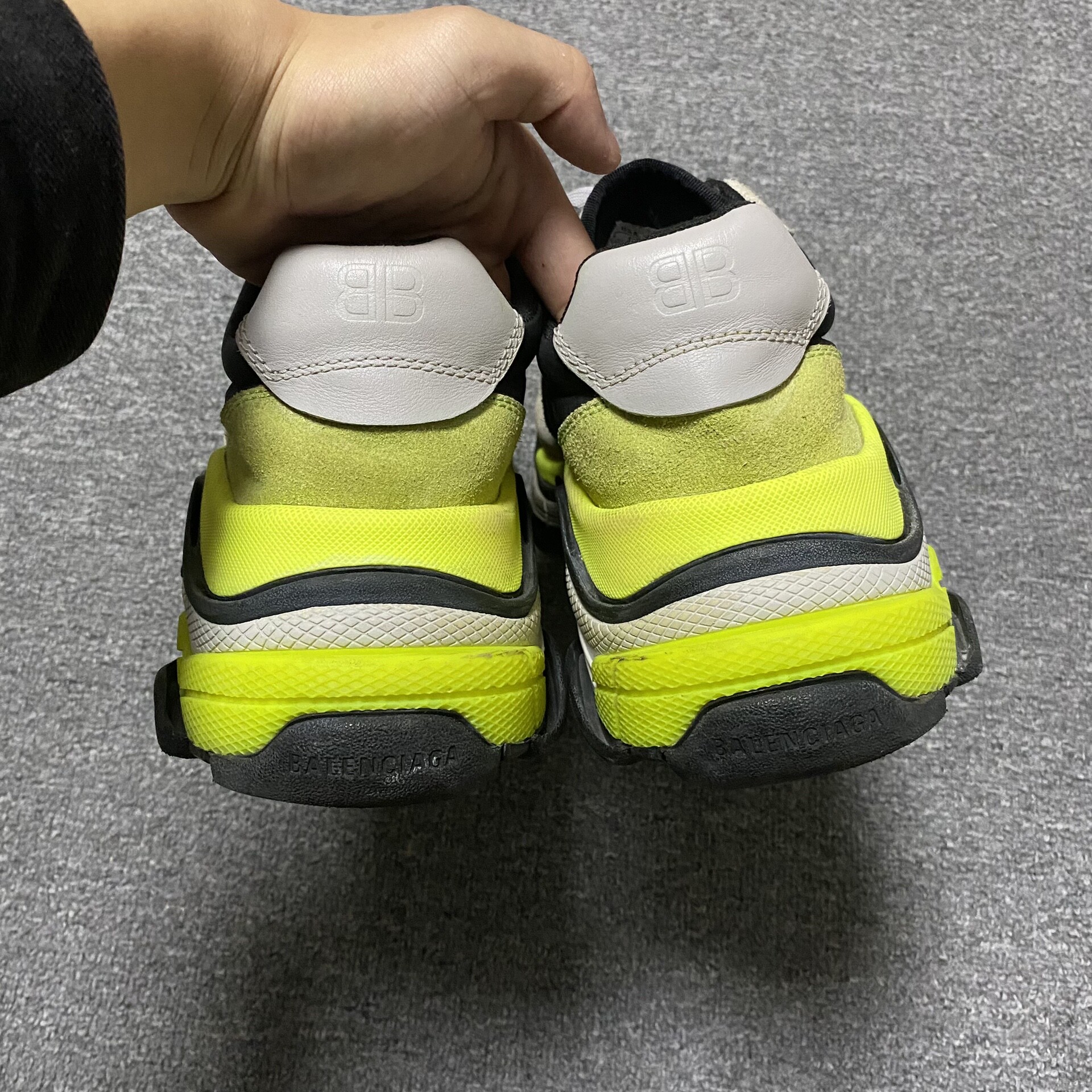 Balenciaga Triple S Sneakers — label
