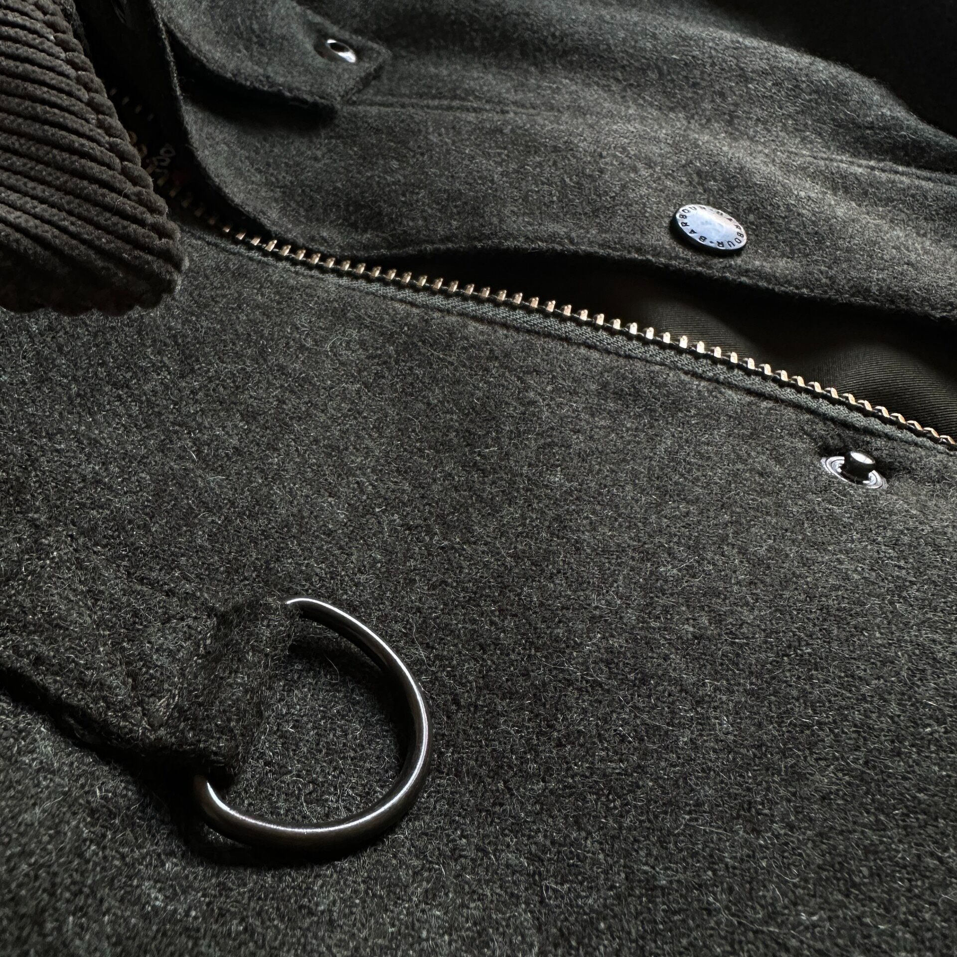 Barbour Spey Tweed Jacket — detail