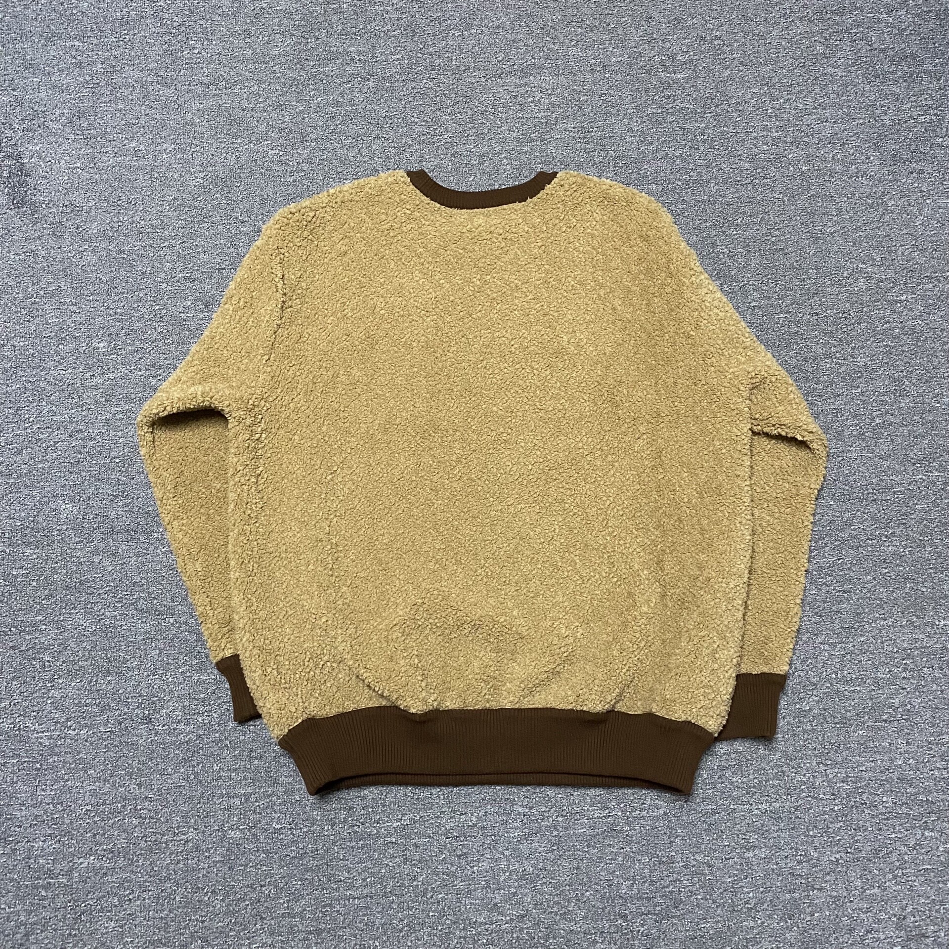 Gucci TNF Fleece Crewneck Sweatshirt — detail