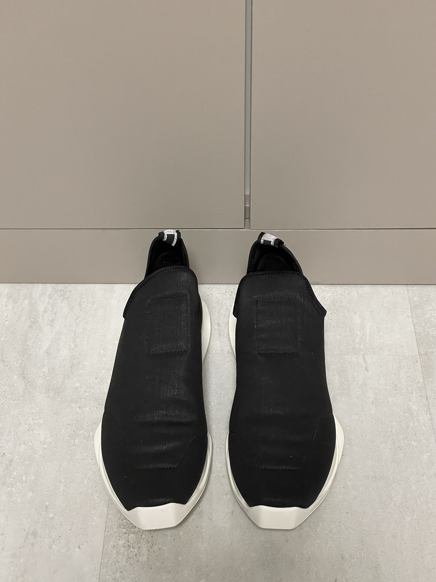 Rick Owens DRKSHDW Slip-On Sneakers — front