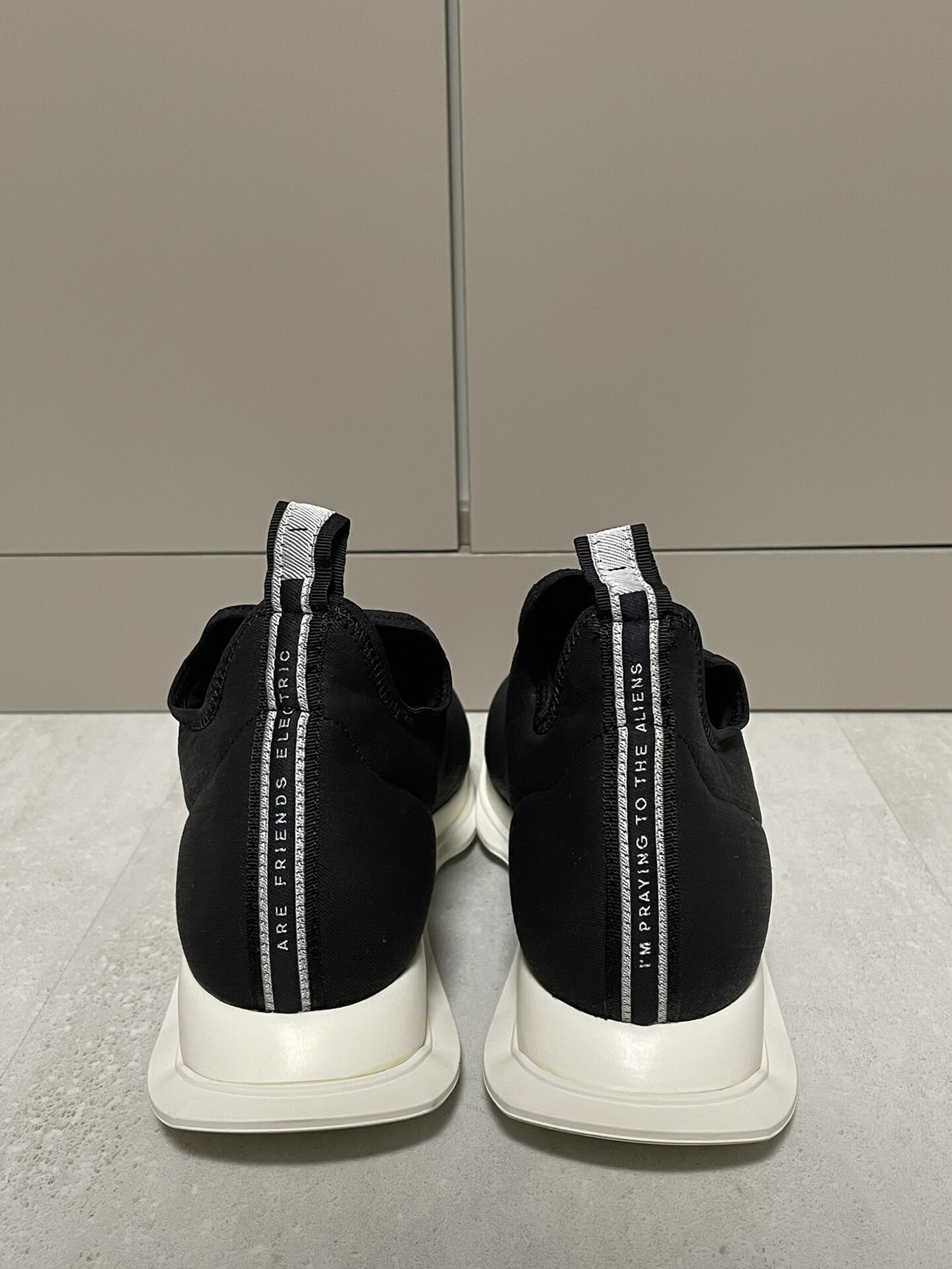 Rick Owens DRKSHDW Slip-On Sneakers — back