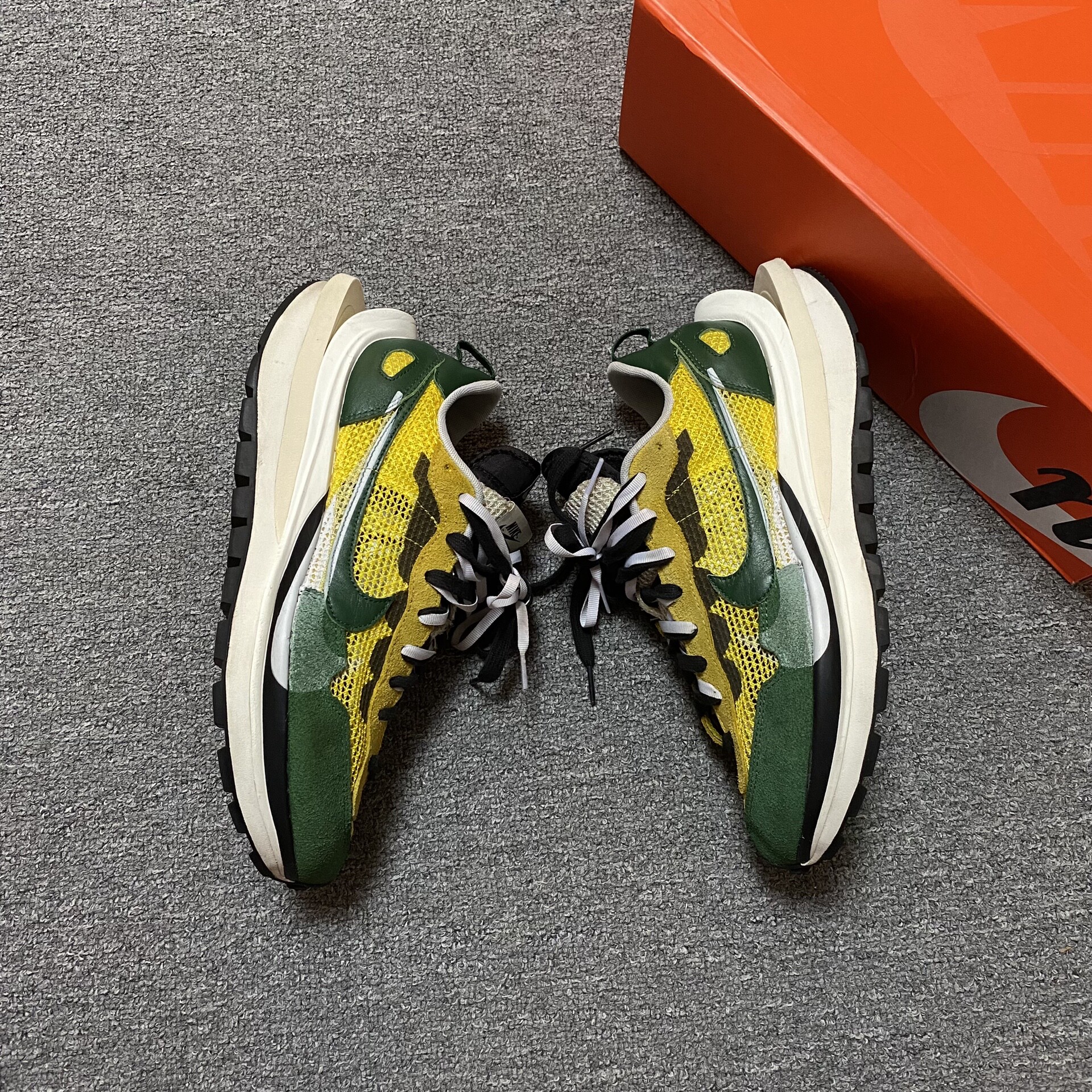 Sacai x Nike VaporWaffle Sneakers — detail