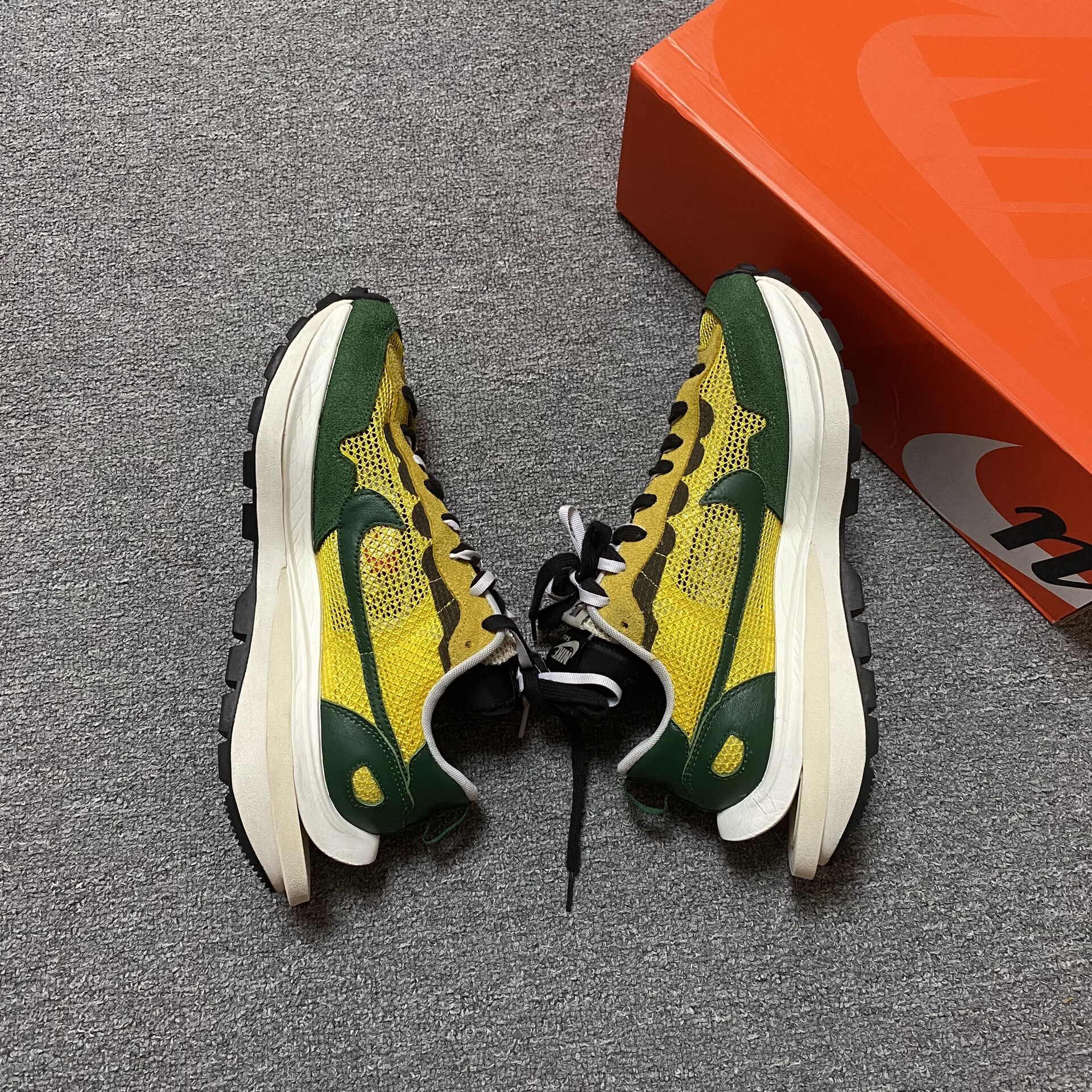 Sacai x Nike VaporWaffle Sneakers — back