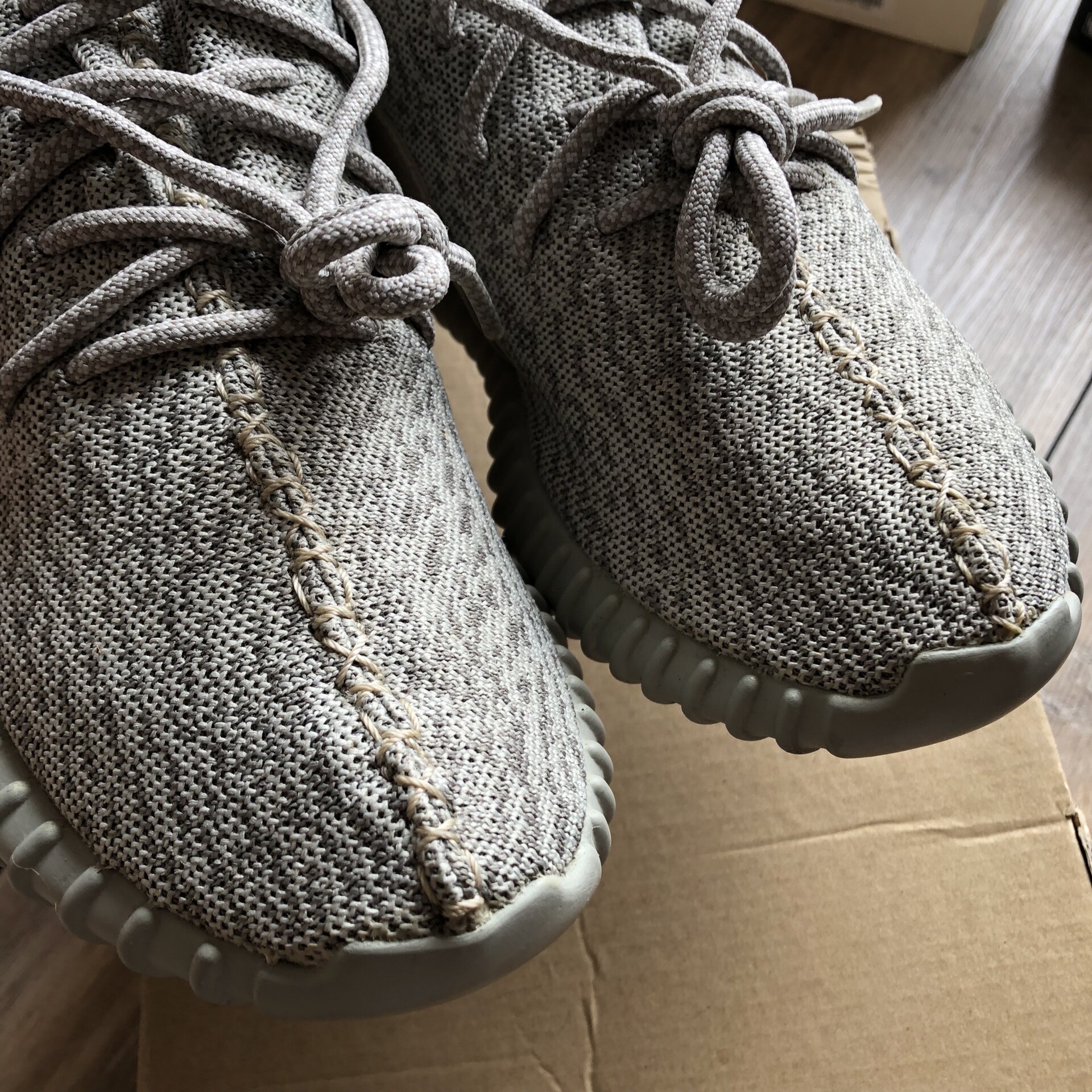 Adidas Yeezy 350 Low Moonrock Sneakers — front