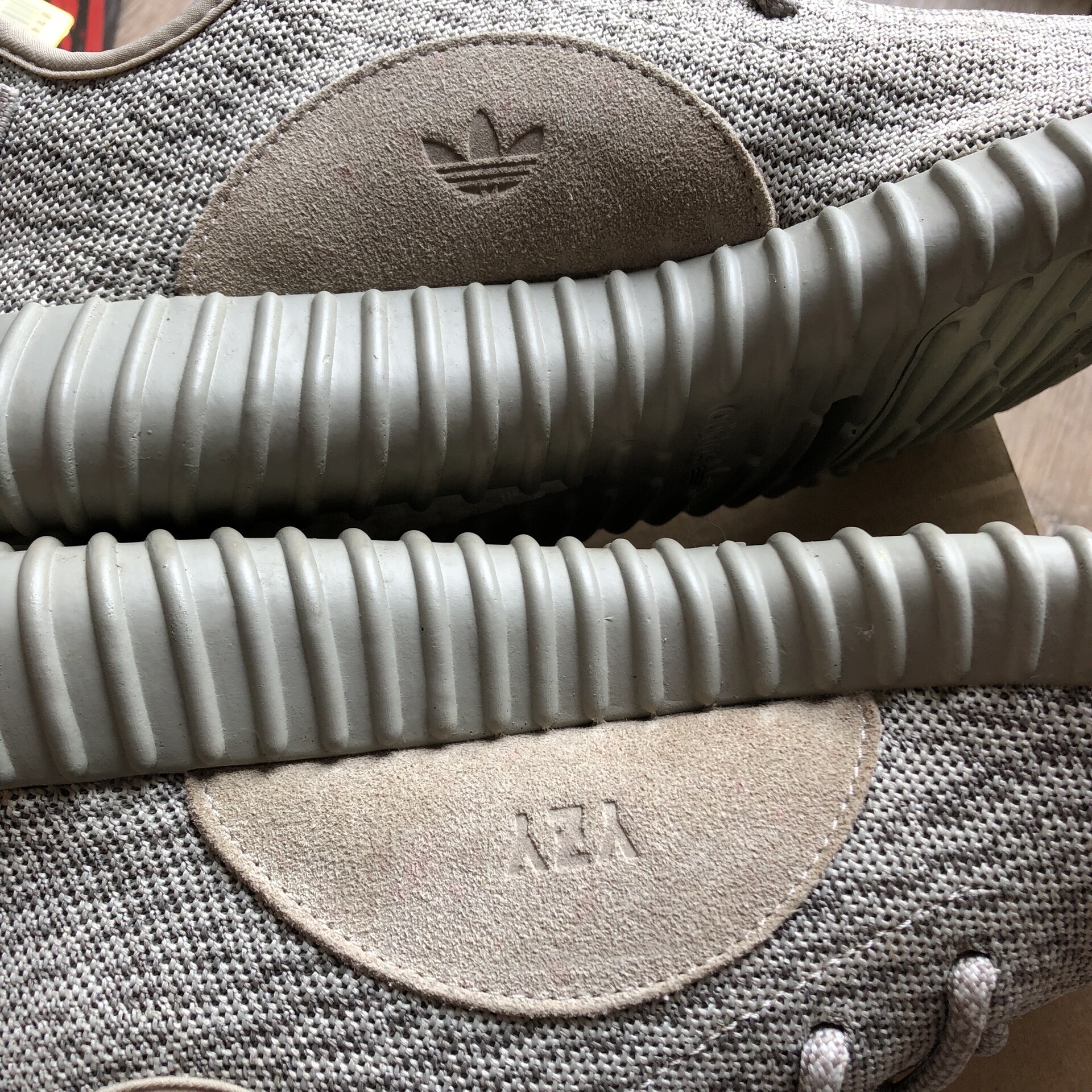 Adidas Yeezy 350 Low Moonrock Sneakers — detail