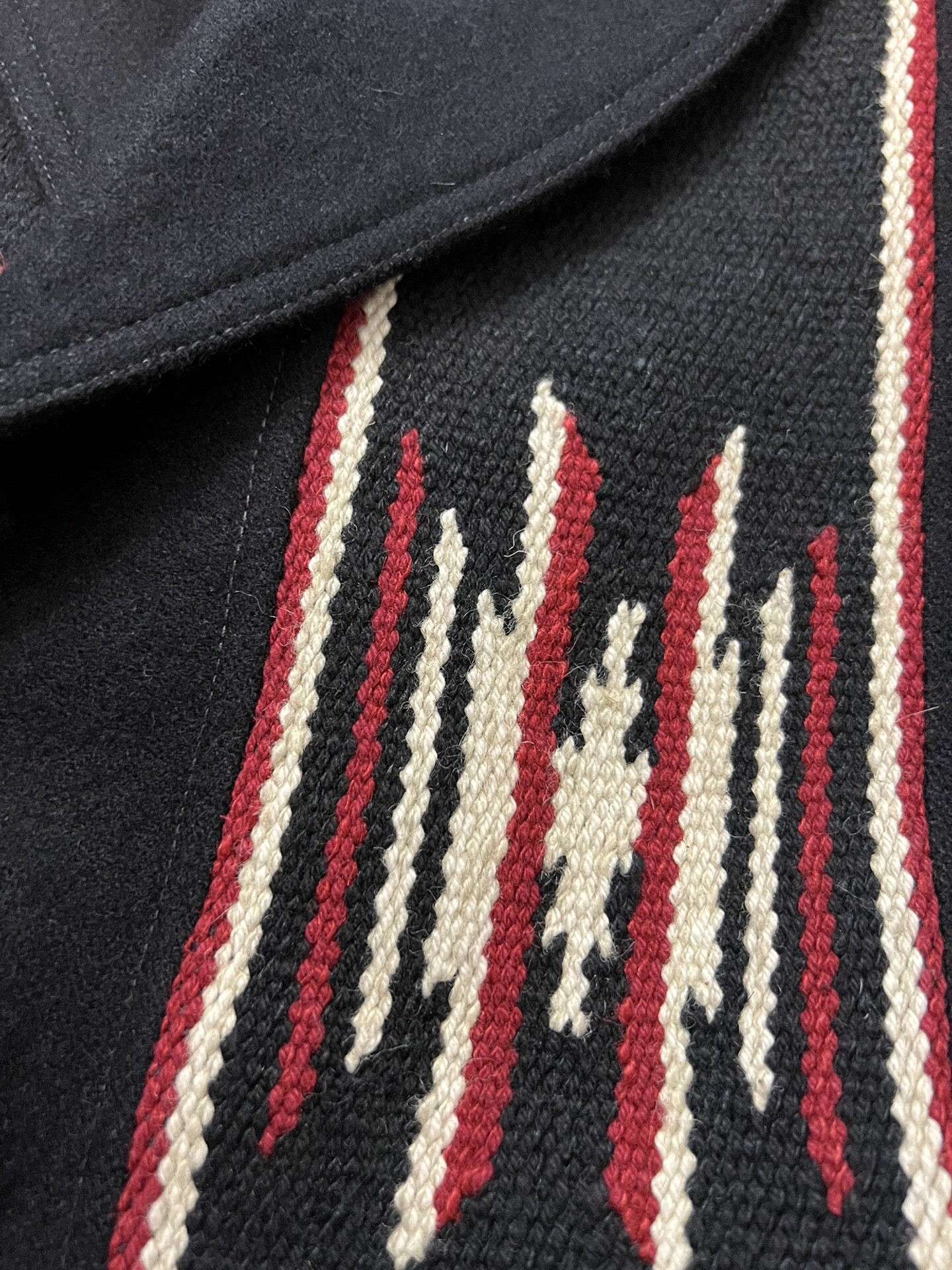 RRL Black Wool Blazer XS — label