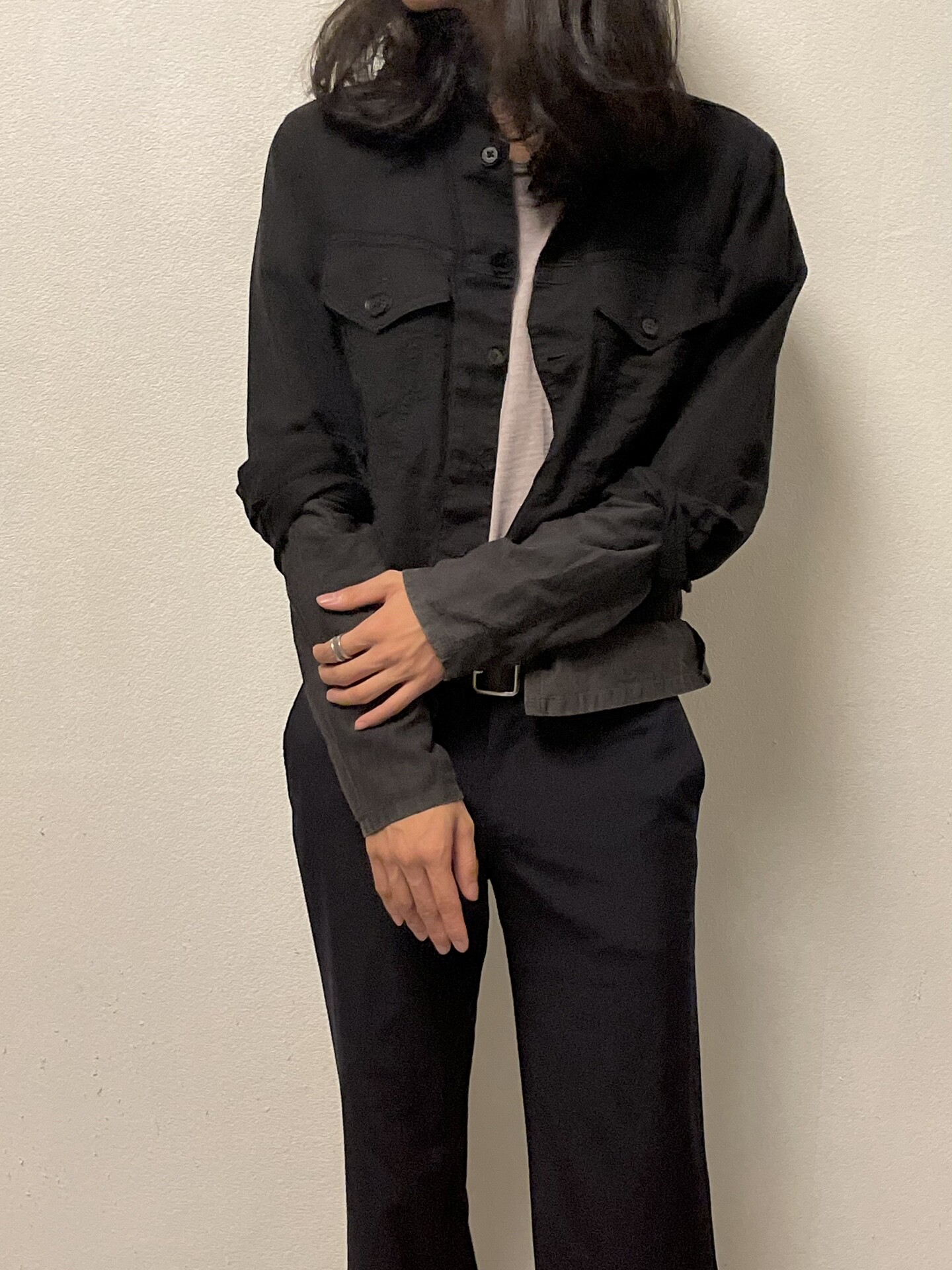 Yohji Yamamoto PourHomme S/S14 Layered Jacket — front