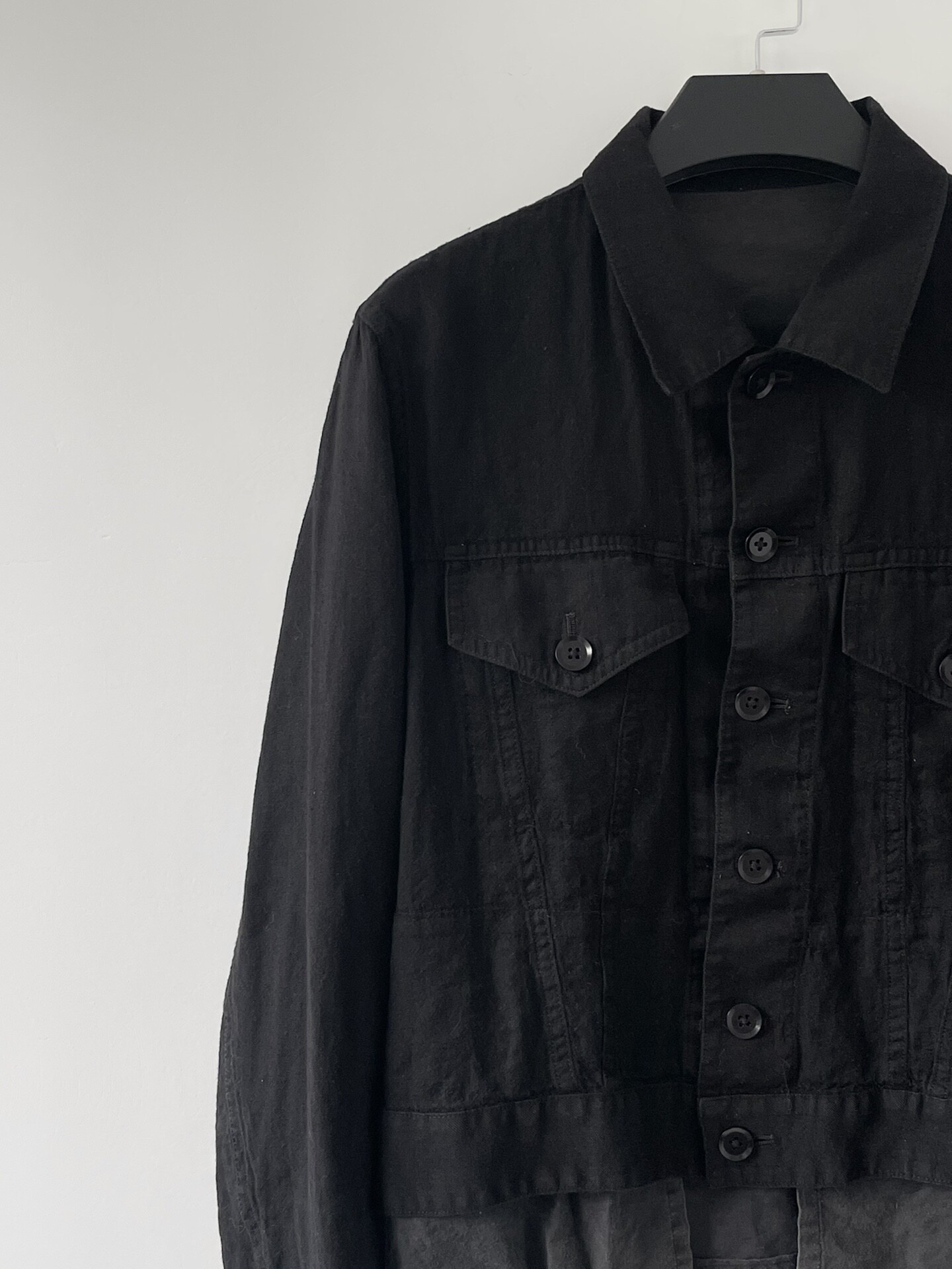 Yohji Yamamoto PourHomme S/S14 Layered Jacket — back