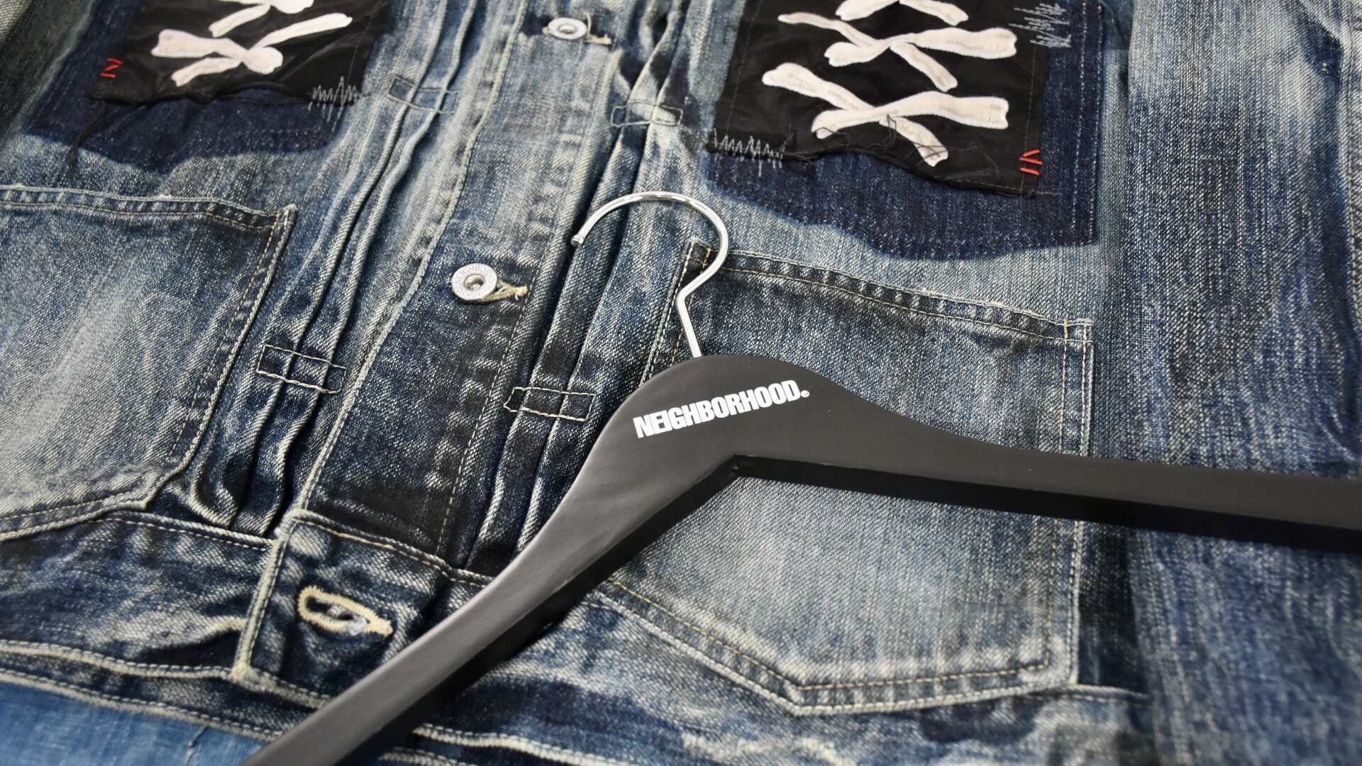 Neighborhood 19SS Savage MR Porter Denim Jacket — back