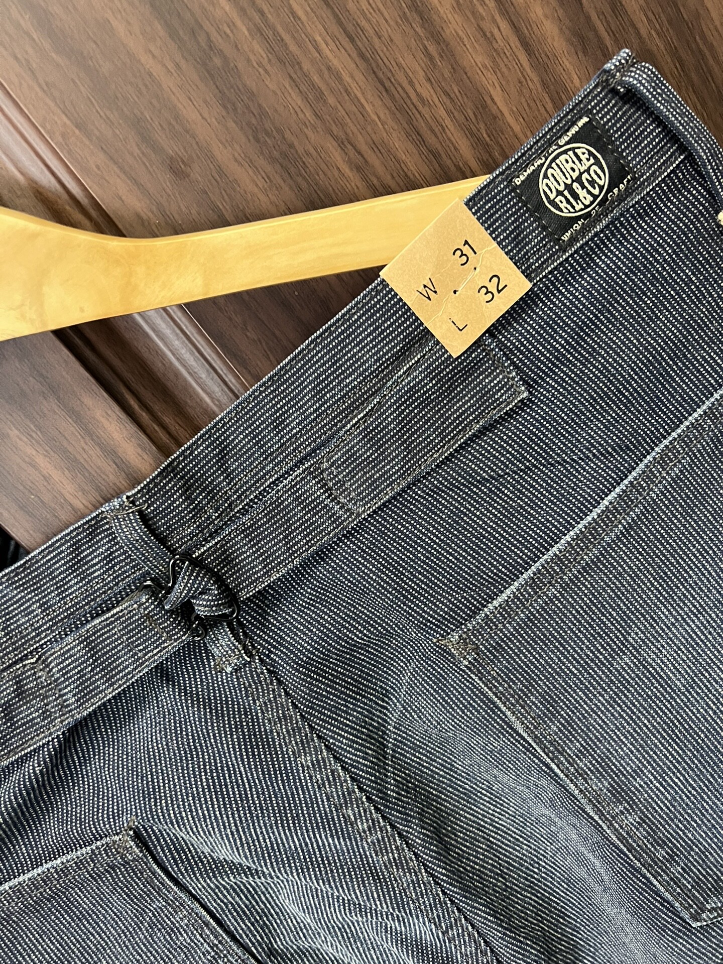 RRL Pinstriped Wabash Trousers