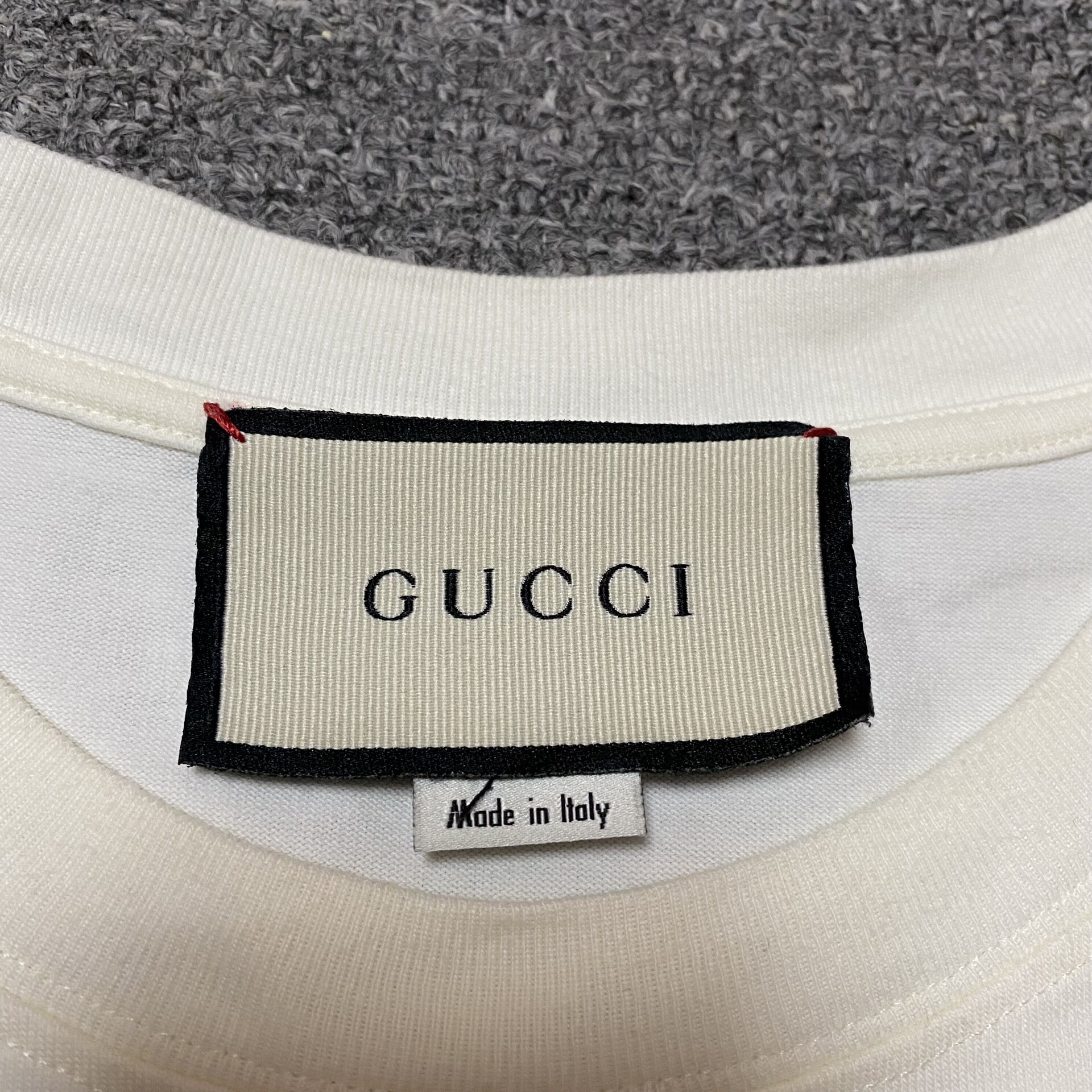 Gucci THE FACE Short Sleeve T-Shirt — back