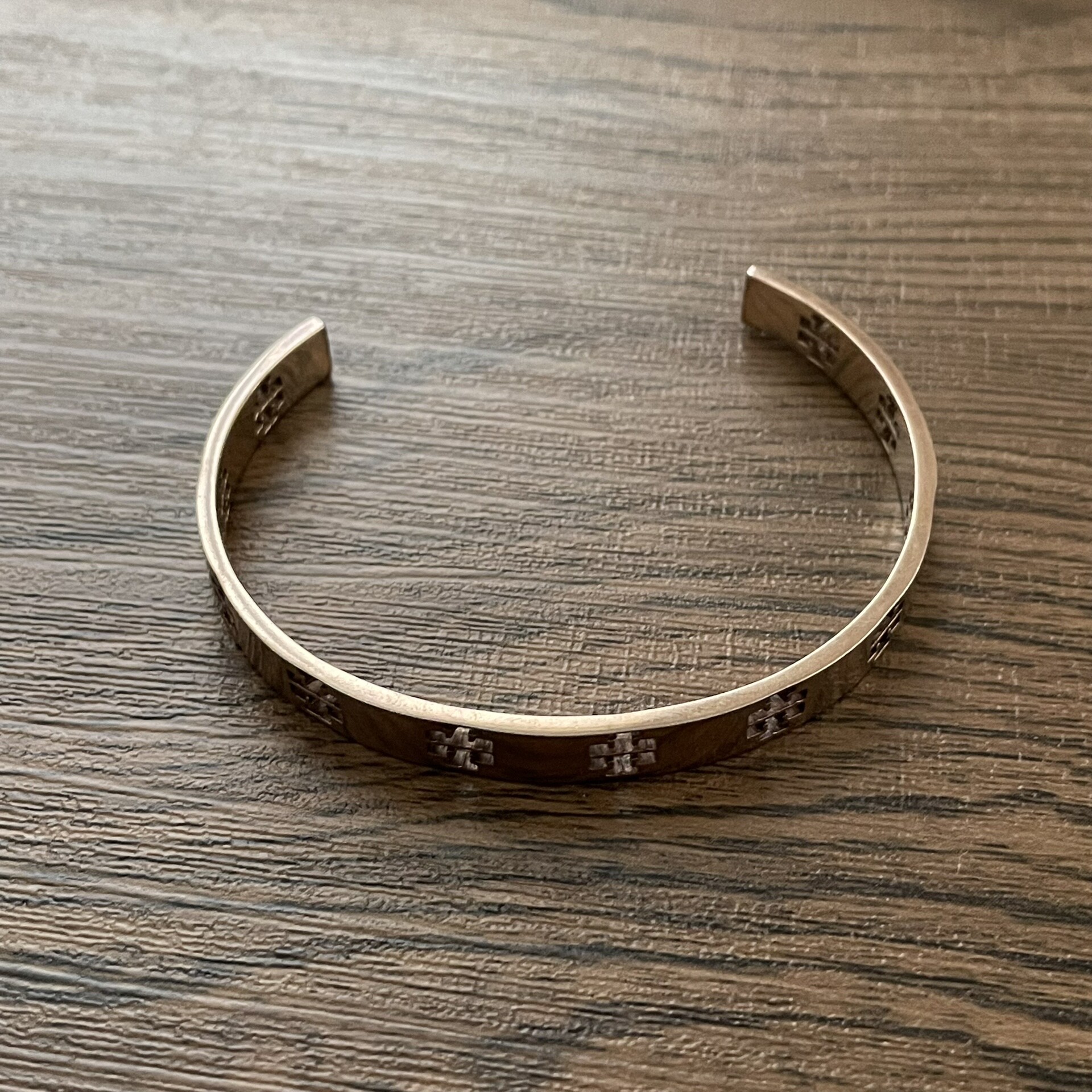 Tory Burch Adjustable Cuff Bracelet — front