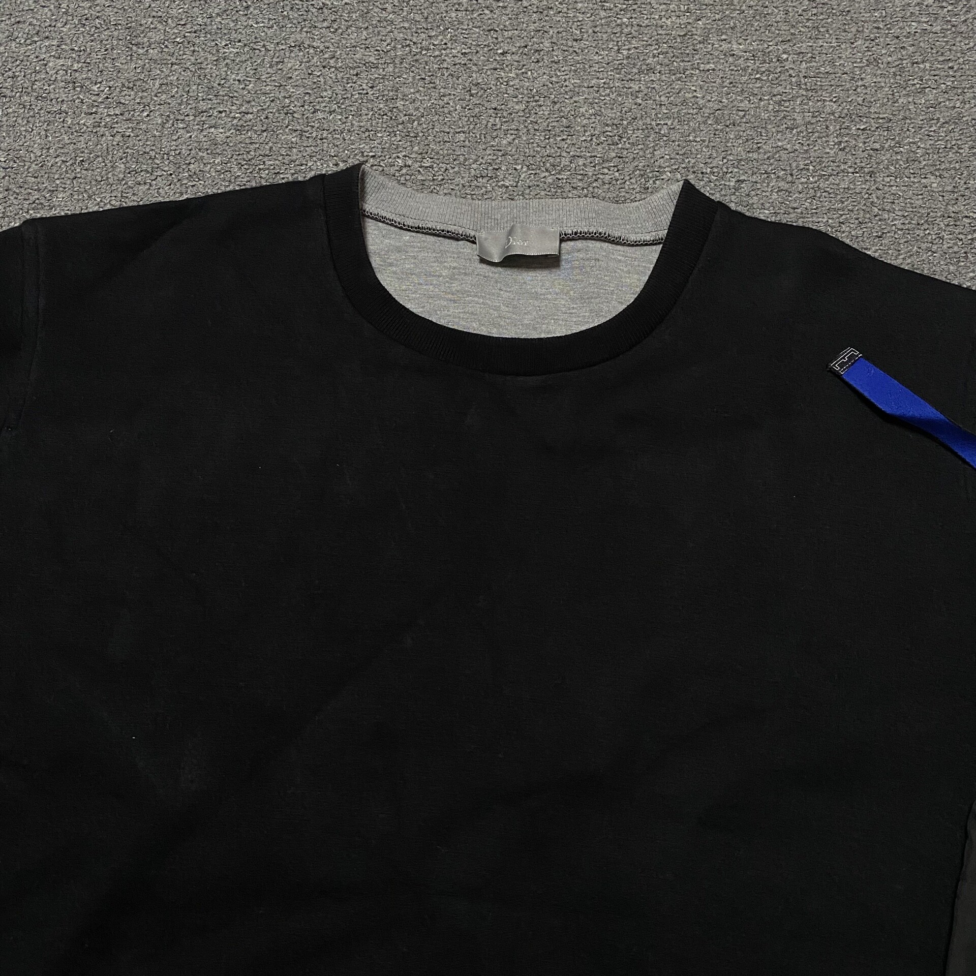 Dior Nylon Panel Crewneck Sweatshirt — detail