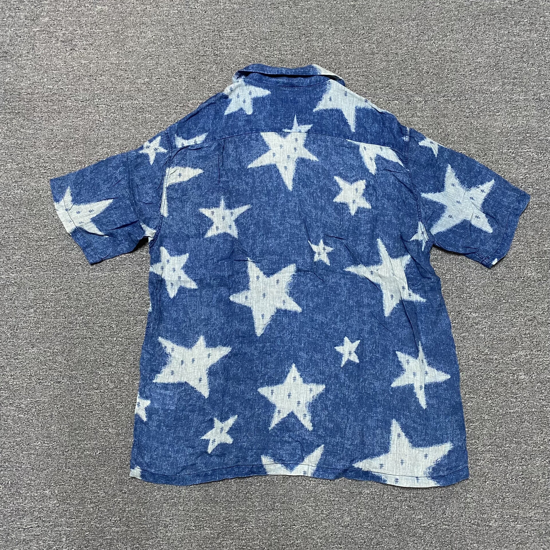 KAPITAL Star Pattern Short-Sleeve Shirt — front