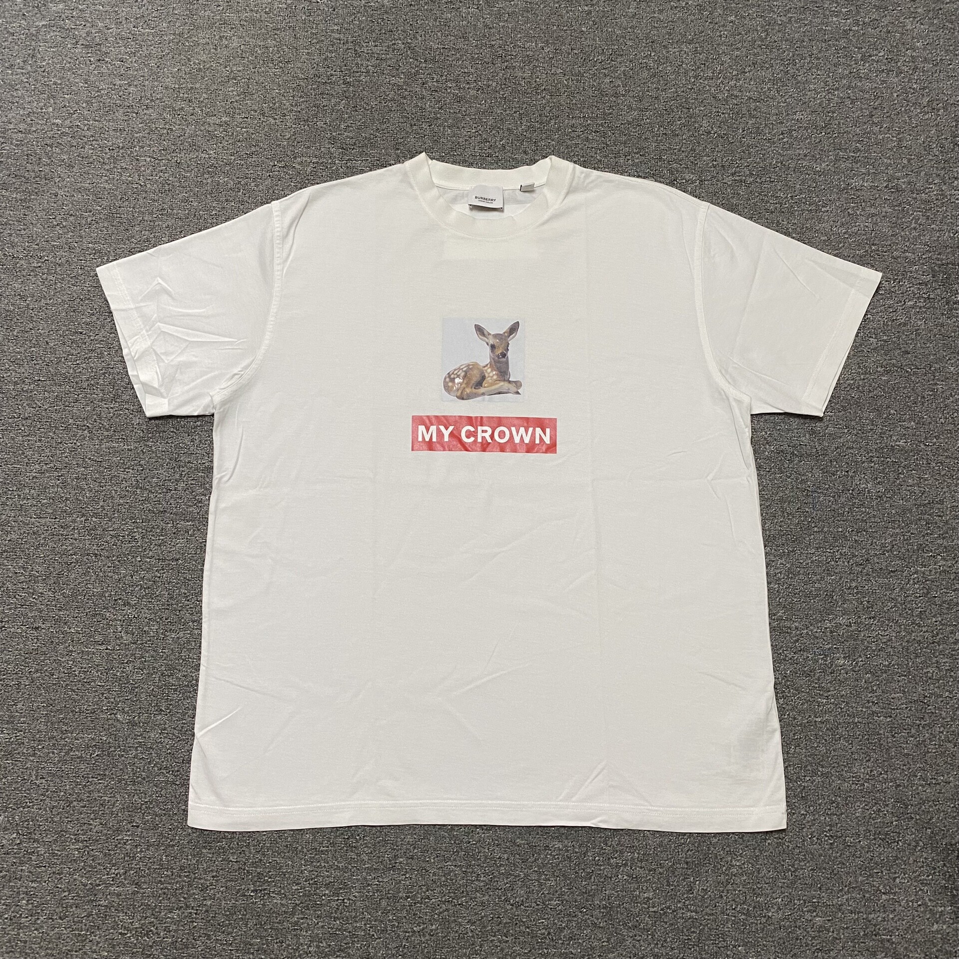 Burberry Fawn Graphic Short Sleeve Tee