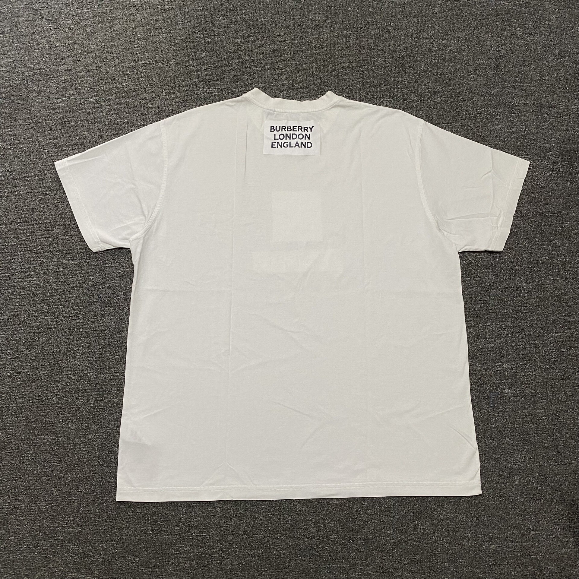 Burberry Fawn Graphic Short Sleeve Tee — front