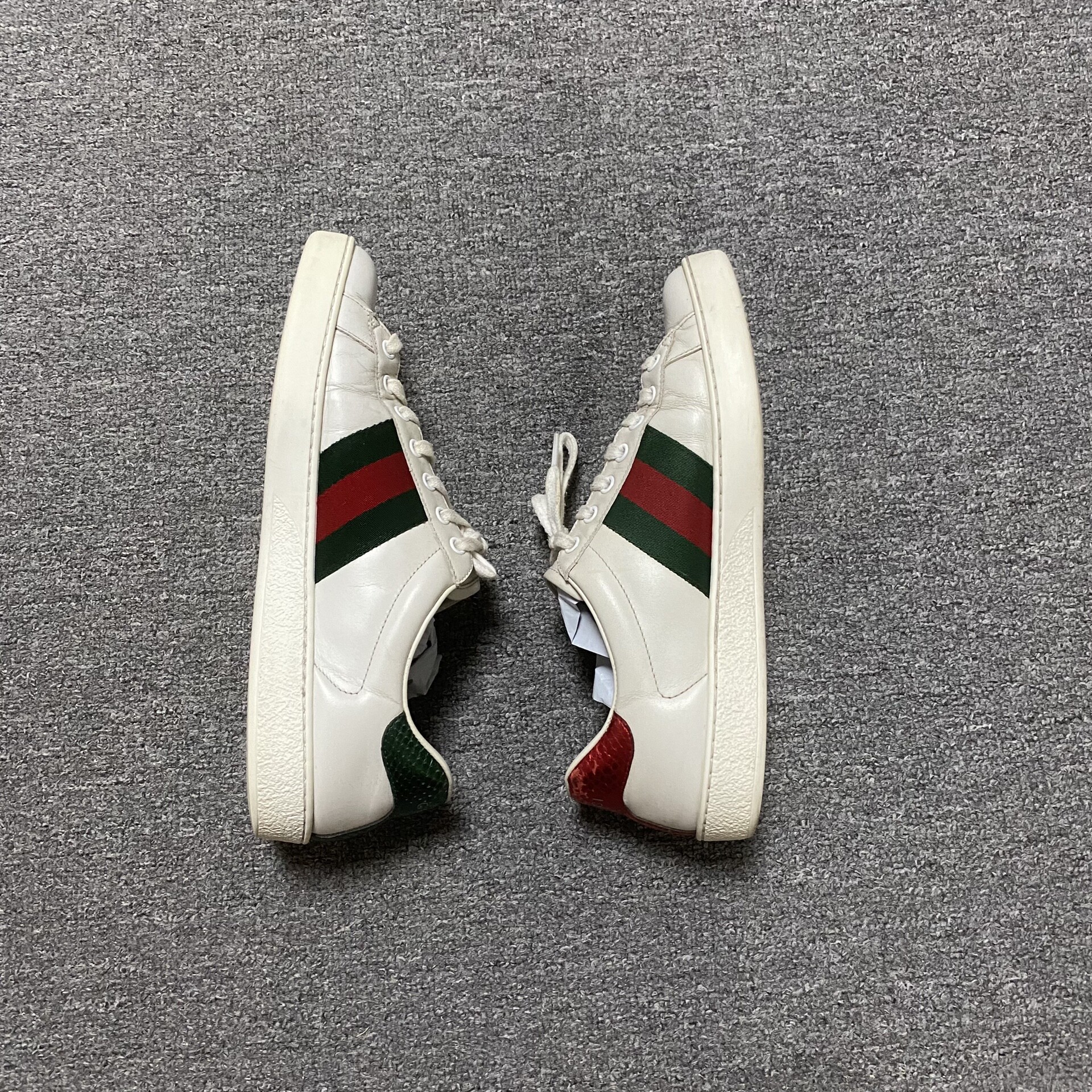 Gucci Bee White Sneakers — back