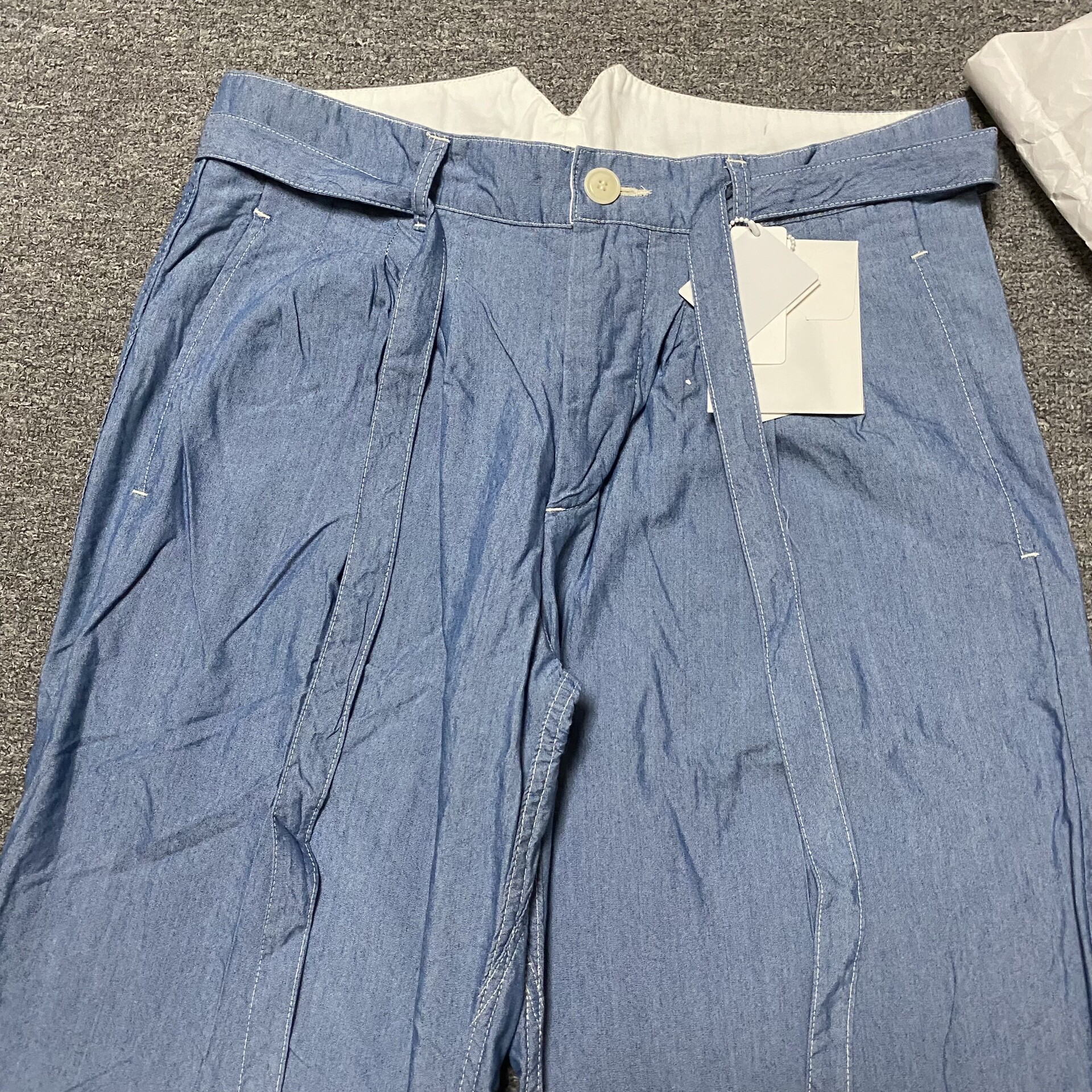 VISVIM 19SS SPOT Limited Hakama Pants — detail