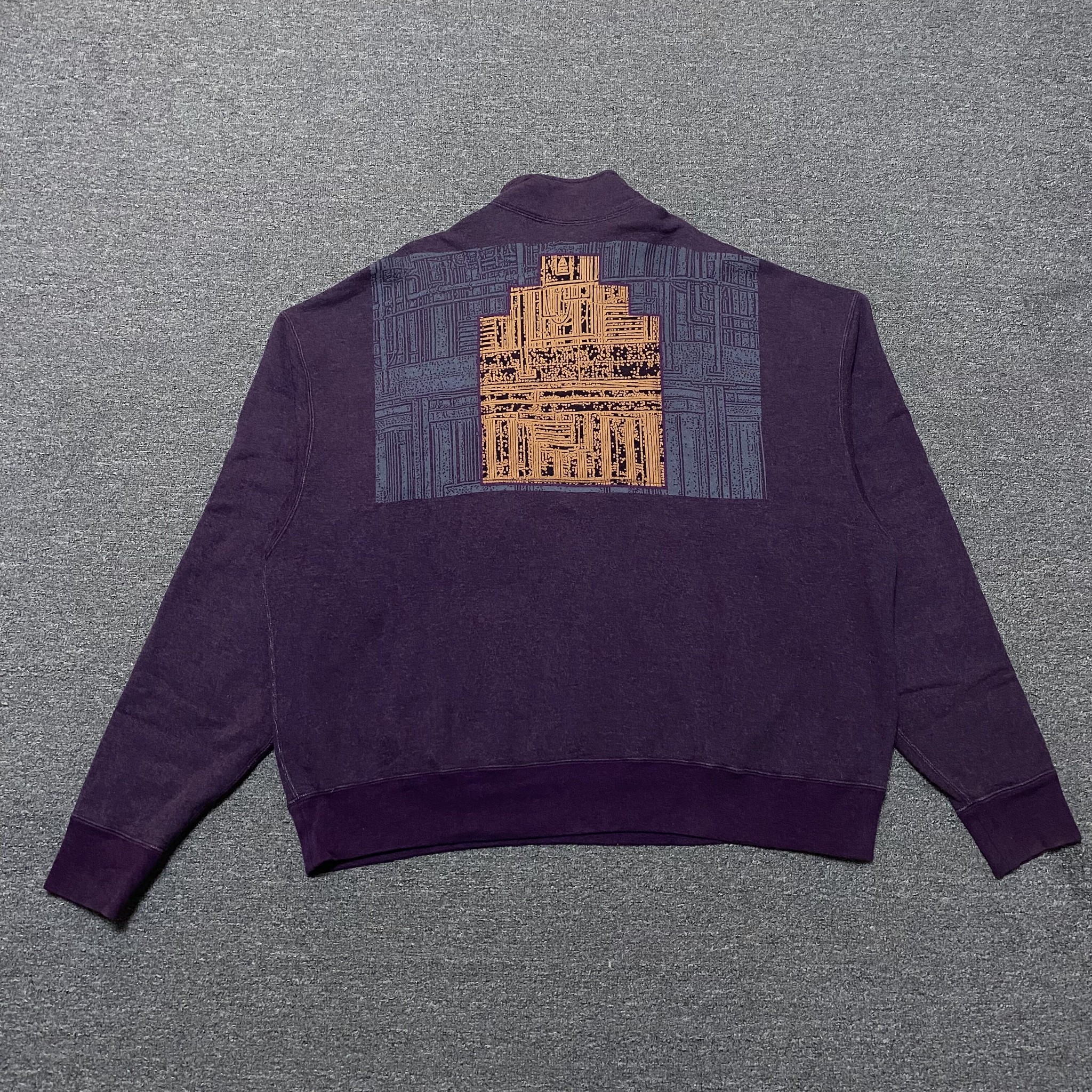 Cav Empt Half-Zip Graphic Sweatshirt