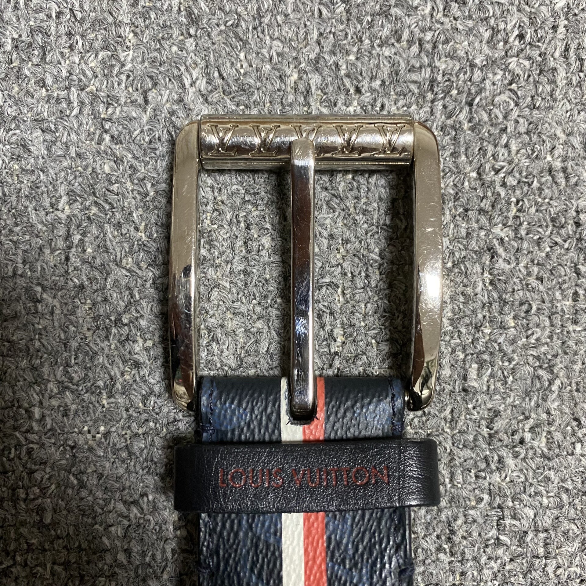 Louis Vuitton Monogram Belt — front