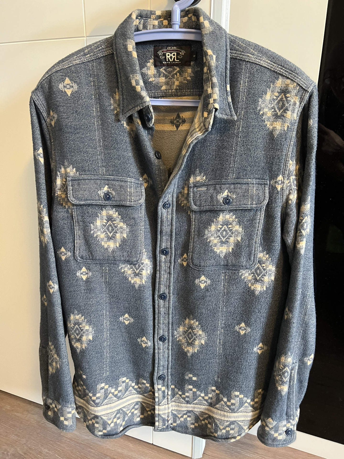 RRL Southwest Pattern Button-Up Shirt
