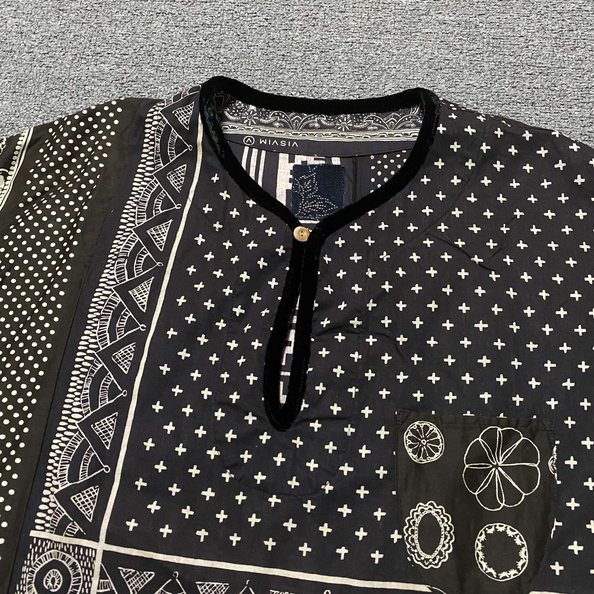 Visvim 19SS ICT Paisley Shirt — label